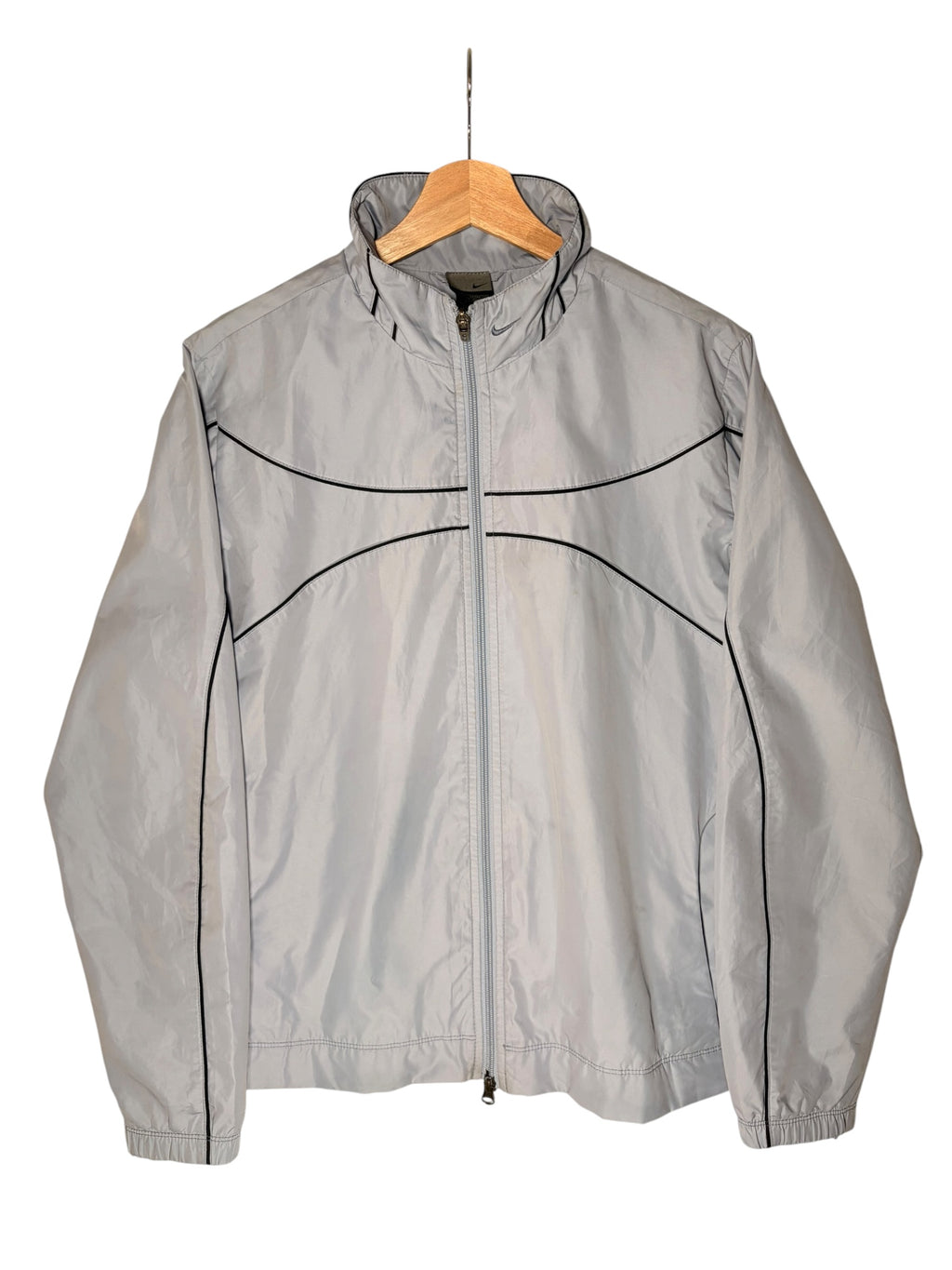 Nike Early 2000s Clima-Fit Silver Jacket