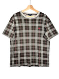 Burberry Vintage Blue Label Plaid Grey Tee