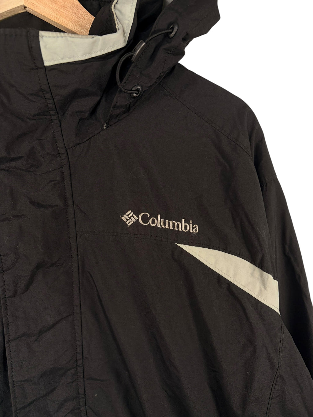 Columbia Vintage Panelled Black Ski Jacket