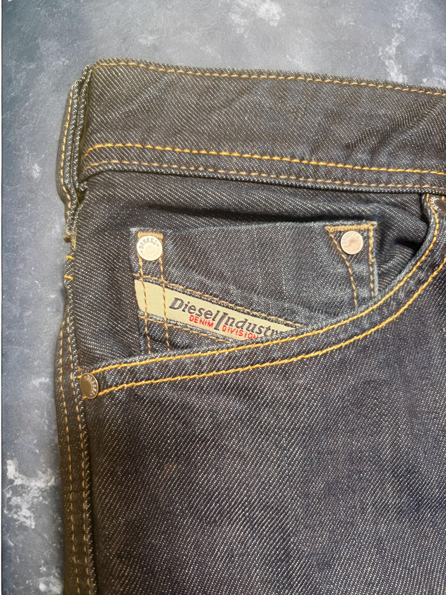 Diesel Koolter 90s Dark Wash Denim Jeans