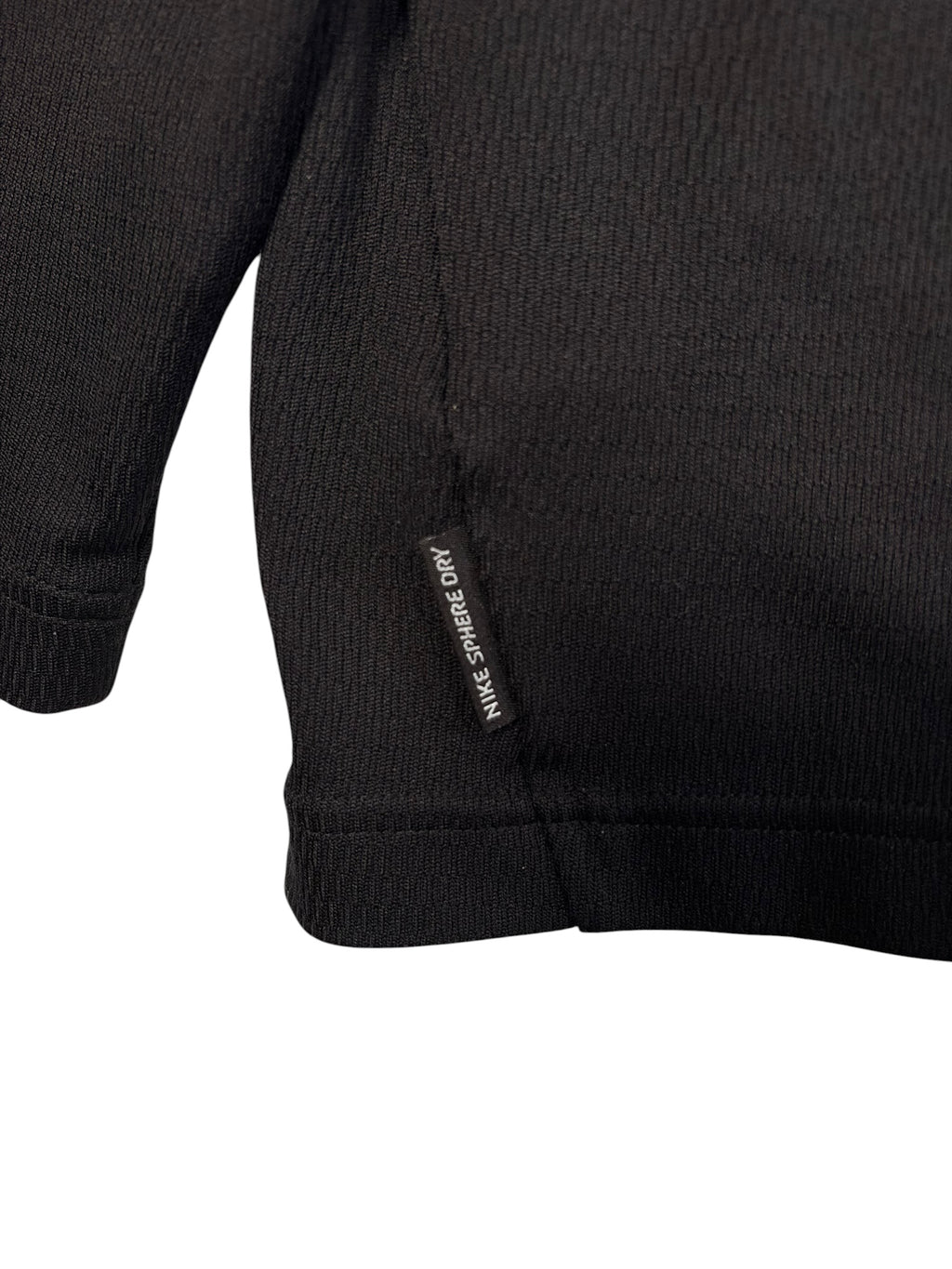 Nike Sphere Dry 2000s Black & Yellow Long Sleeve Tee