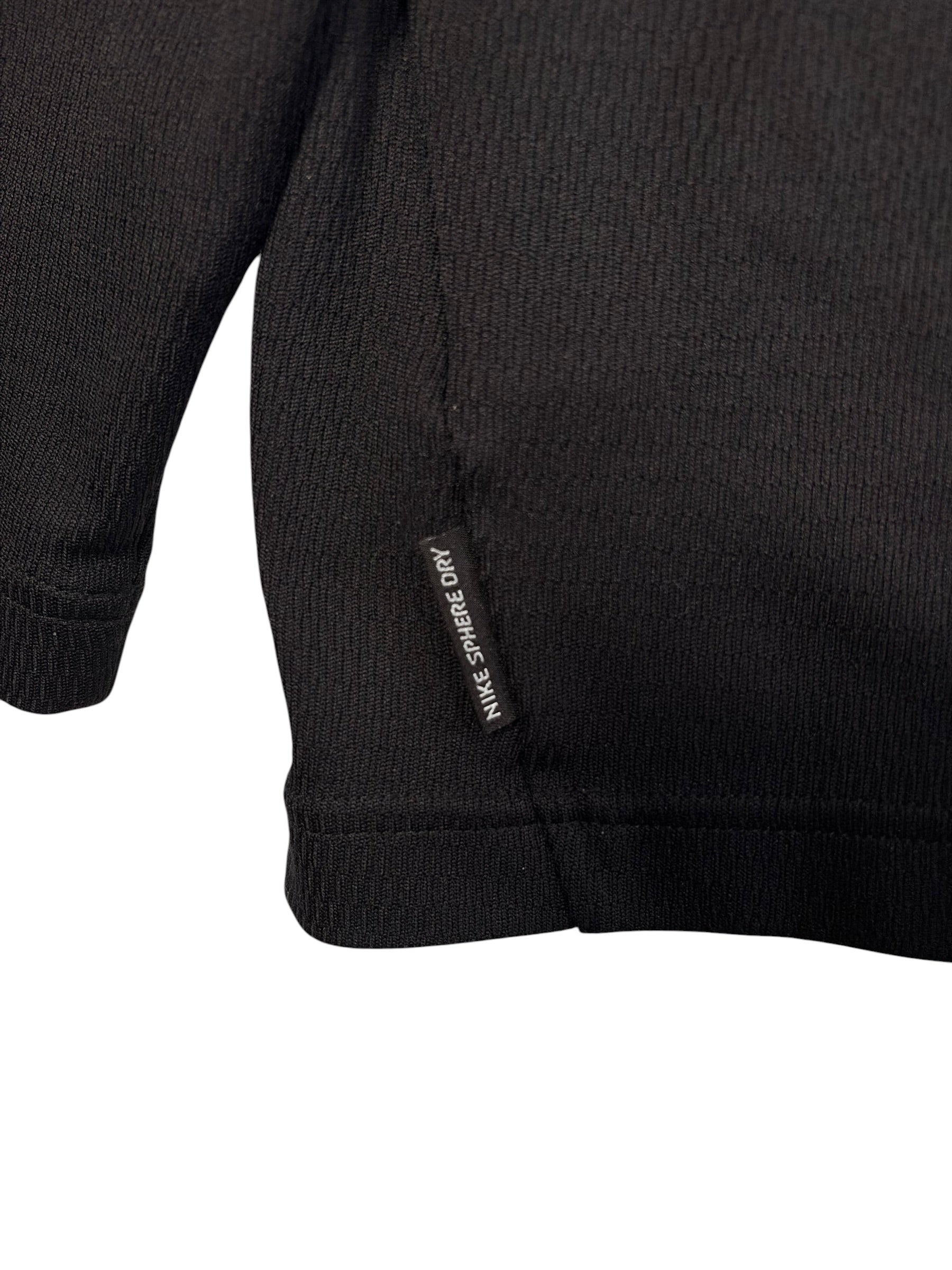 Nike Sphere Dry 2000s Black & Yellow Long Sleeve Tee