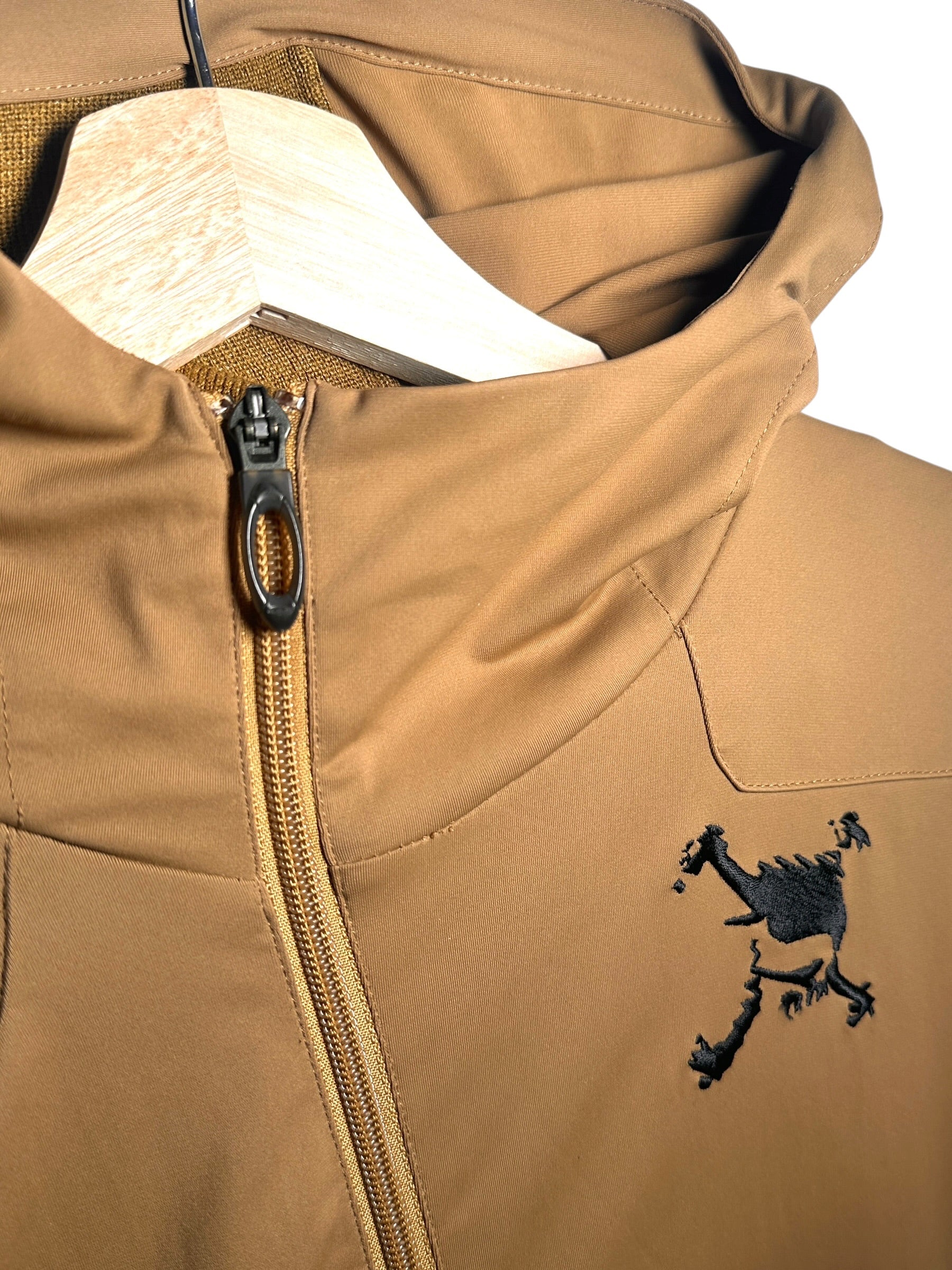 Oakley Y2K Zip Up Mustard Brown Jacket