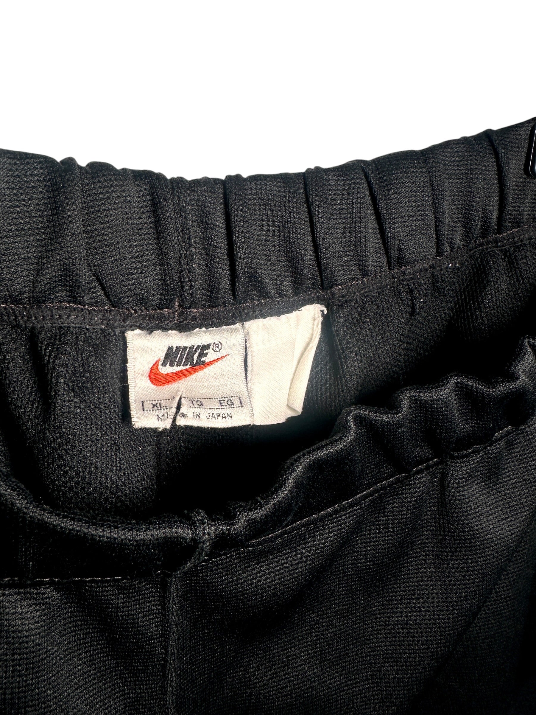 Nike 90s Black White Side Stripe Track Pants