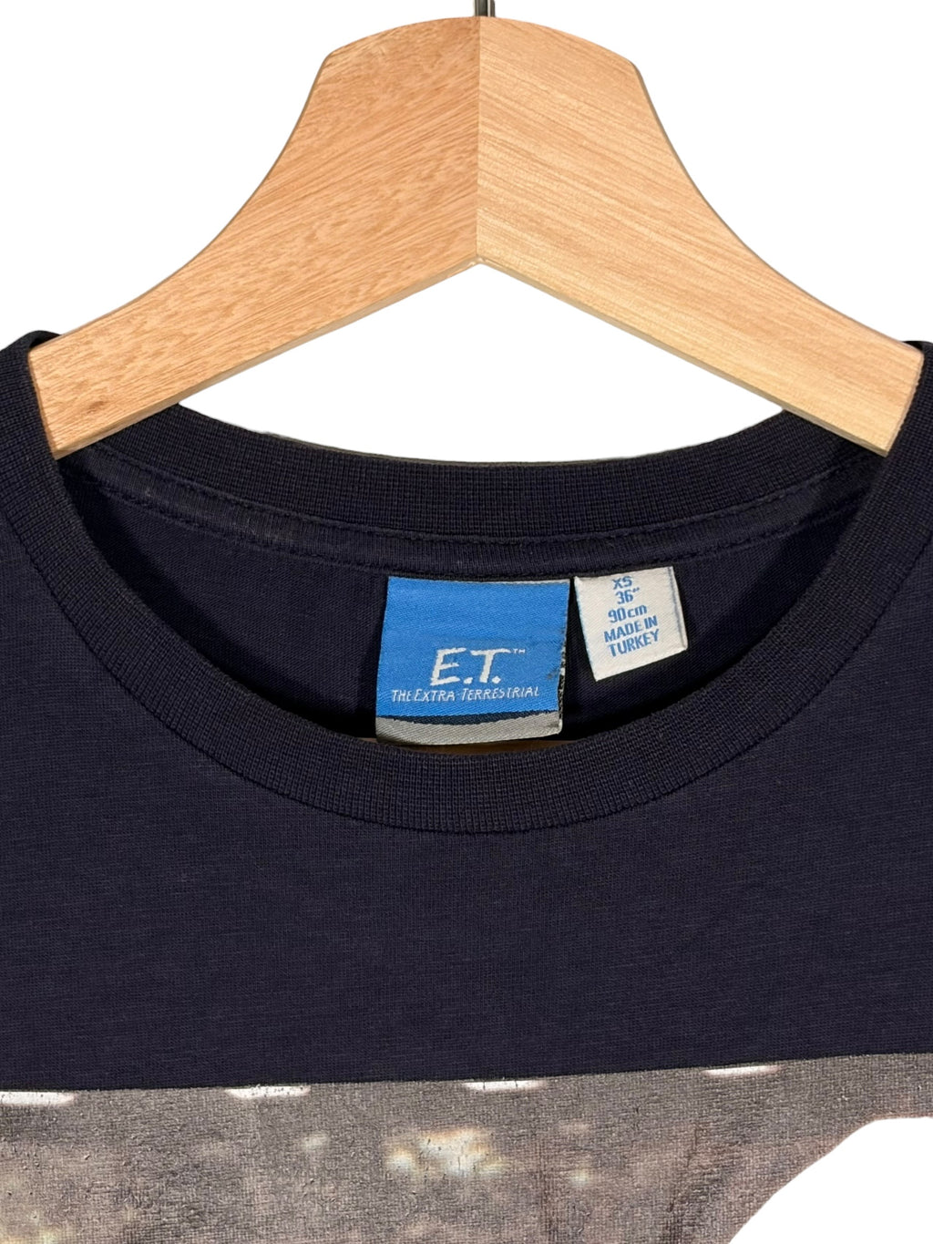 Vintage Official E.T. Graphic Navy Tee