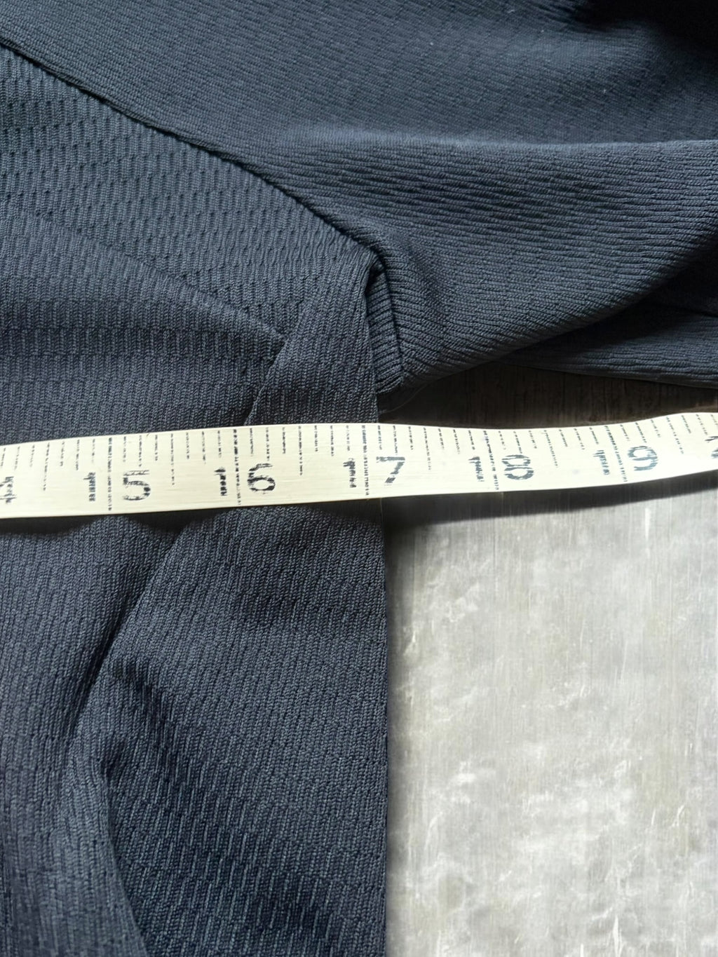 Nike Sphere Dry Early 2000s Black & Yellow Trim Long Sleeve Tee
