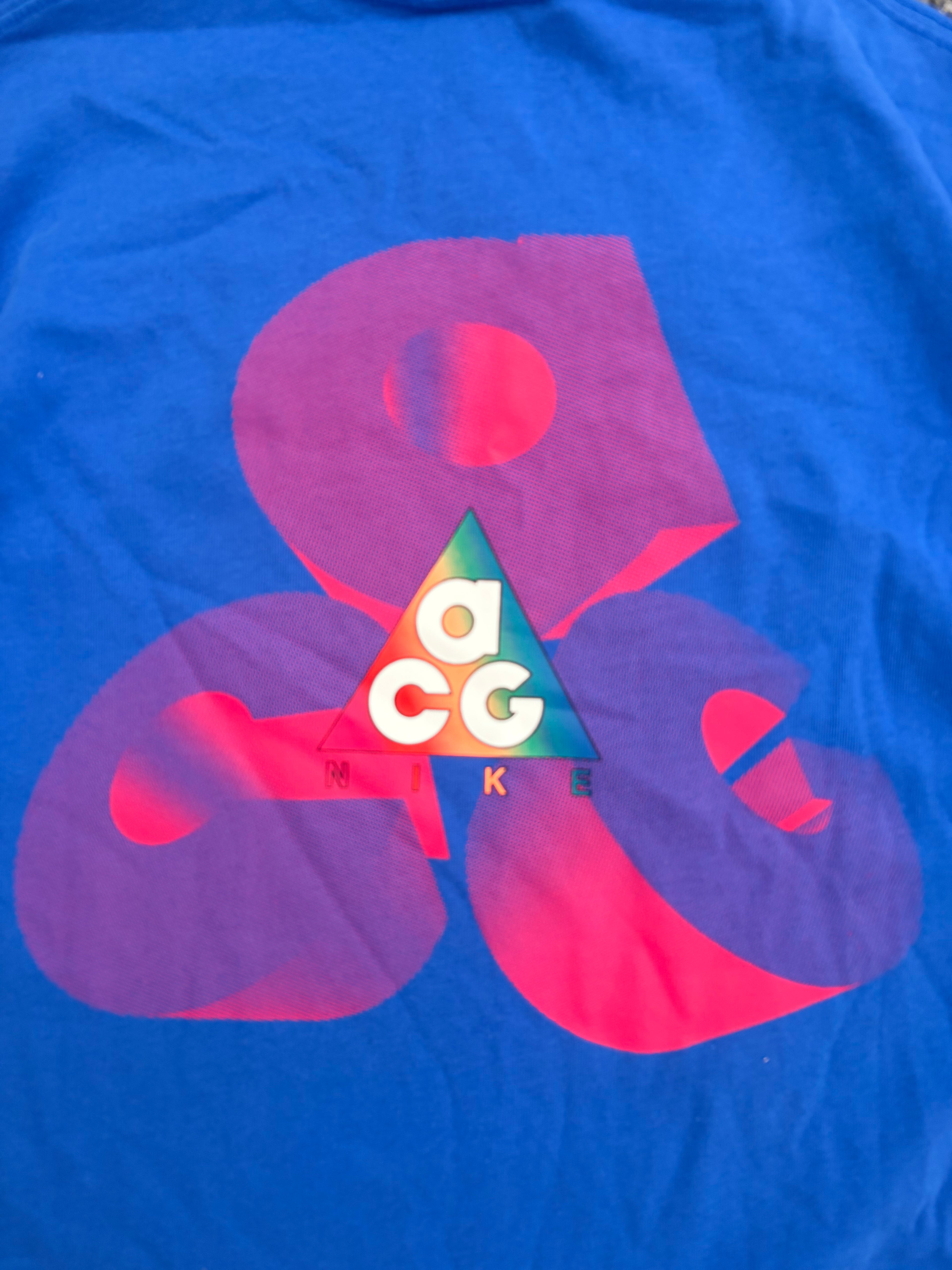 Nike ACG Print BNWT Blue Tee