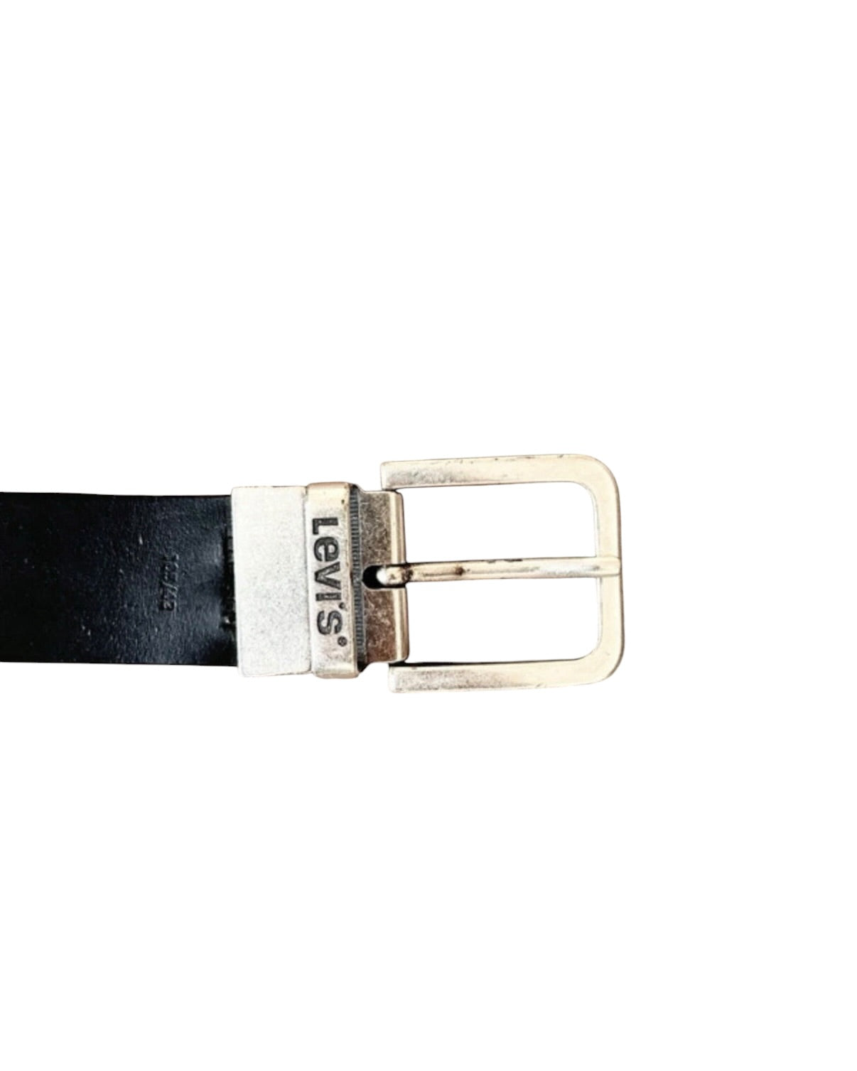 Vintage Levi’s Reversible Black & Brown Leather Belt — 42W