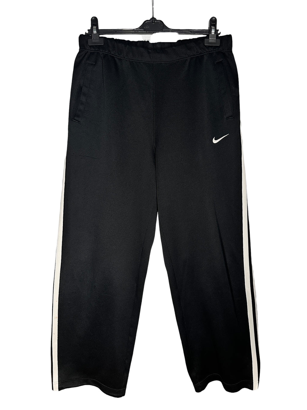 Nike 90s Black White Side Stripe Track Pants