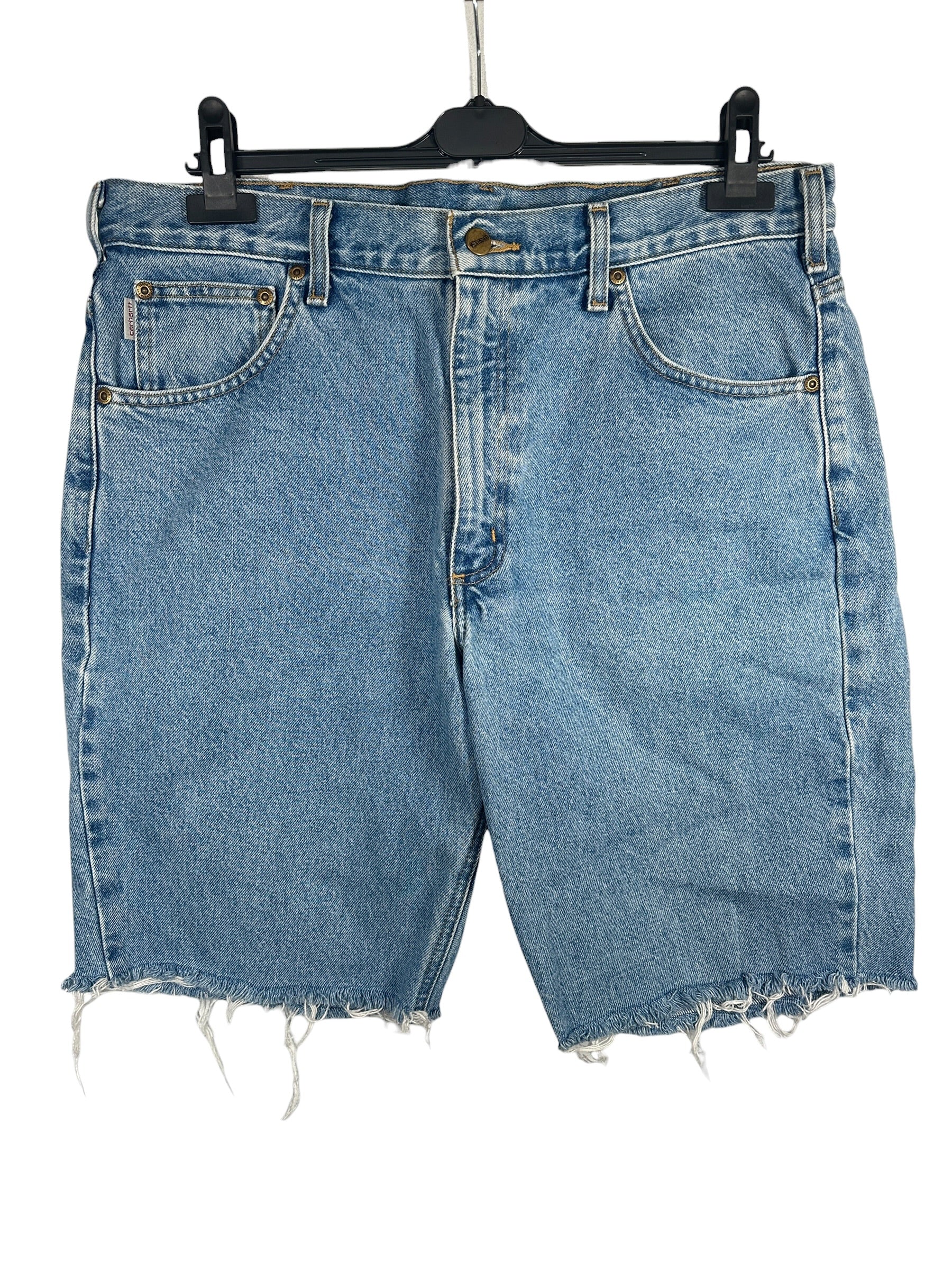 Carhartt Vintage Distressed Blue Jorts