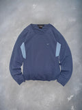 Nike Sphere 2000s Panelled Blue Long-sleeve Tee