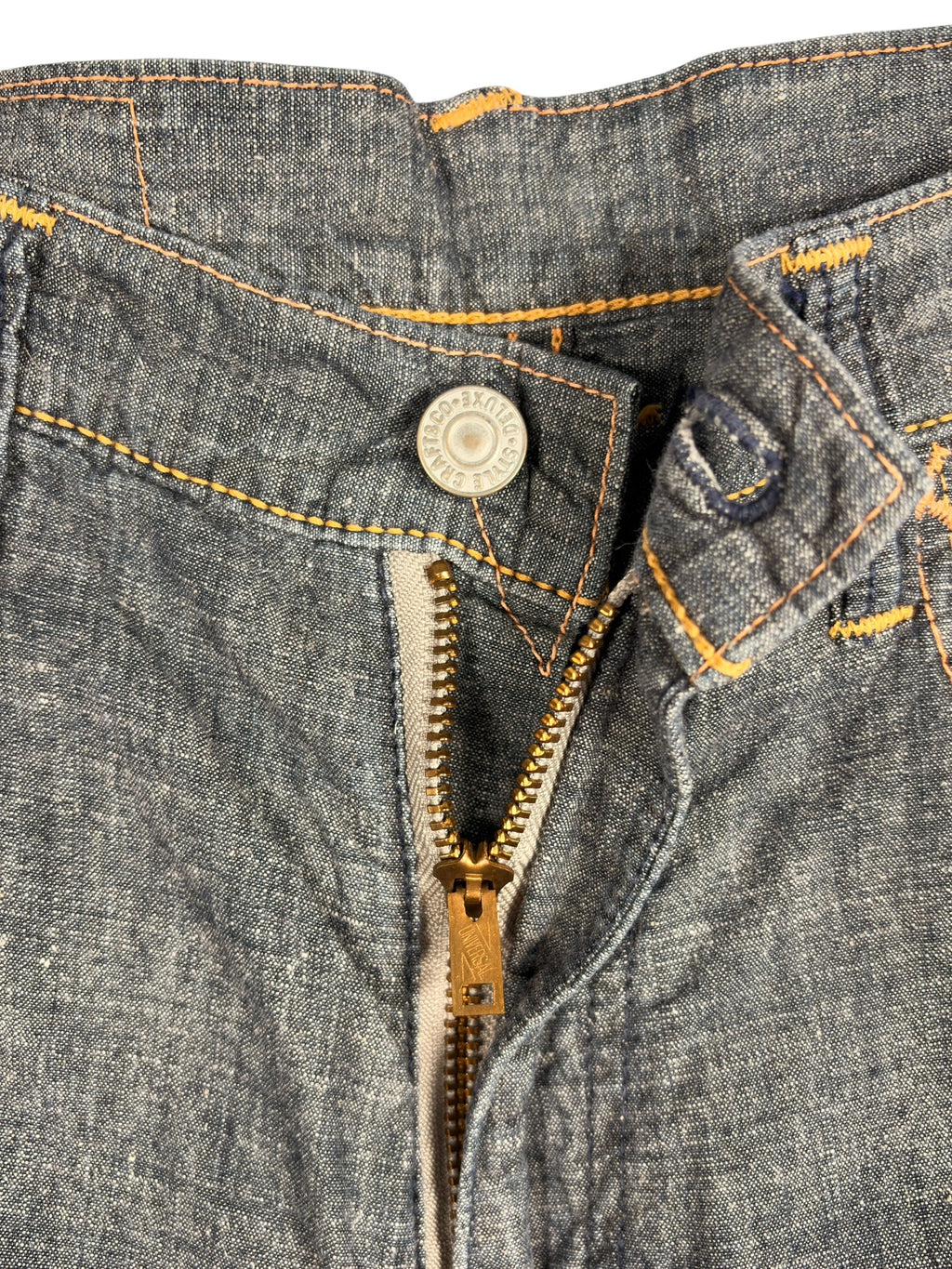 Evisu Vintage Premium Navy Jorts