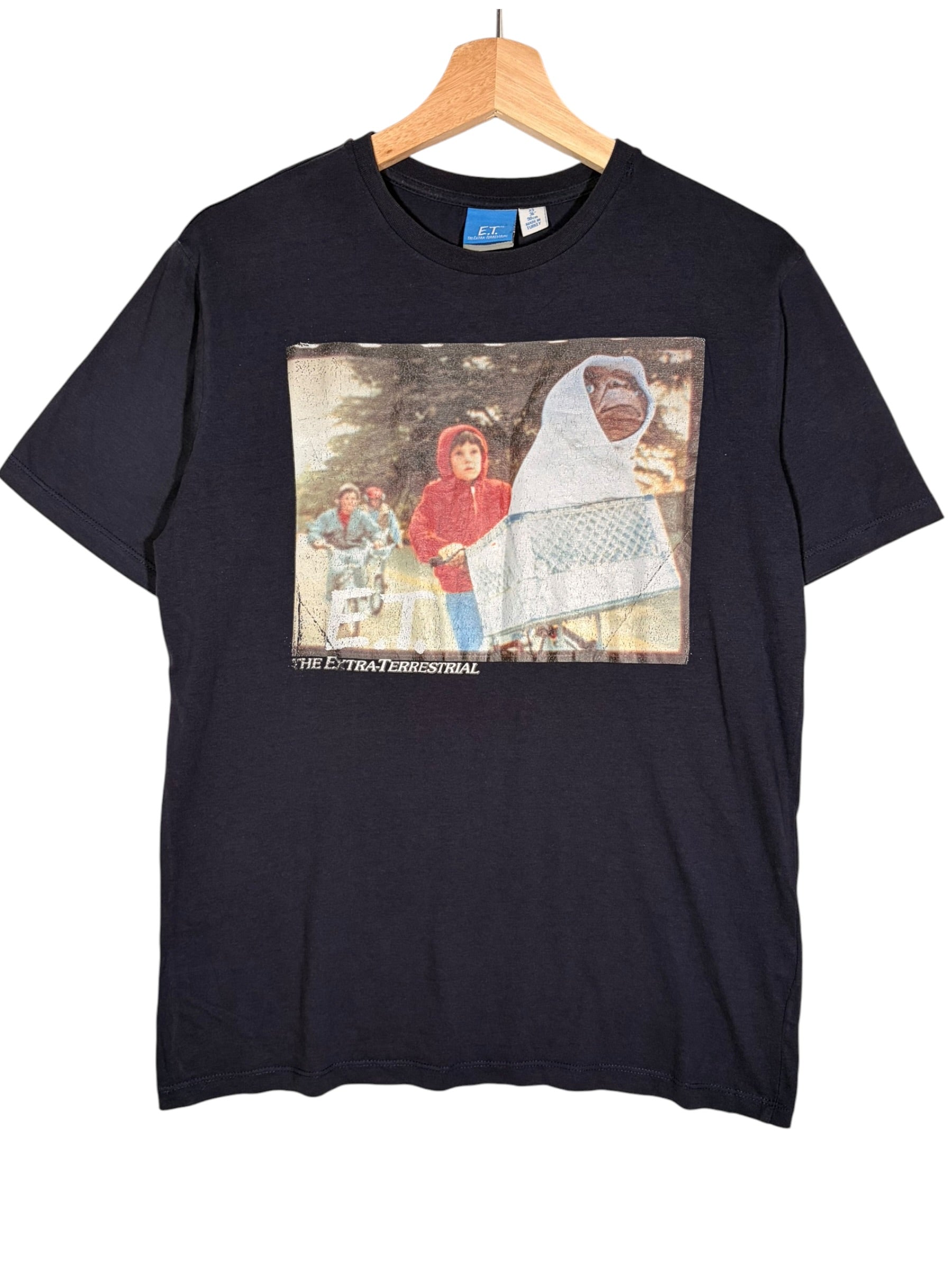 Vintage Official E.T. Graphic Navy Tee