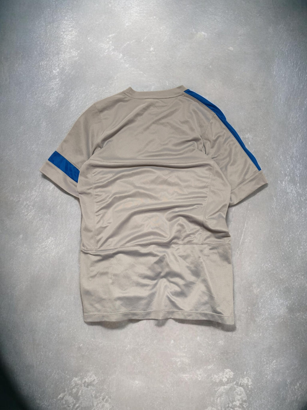 Nike Inter Milan Grey & Blue Panelled Tee