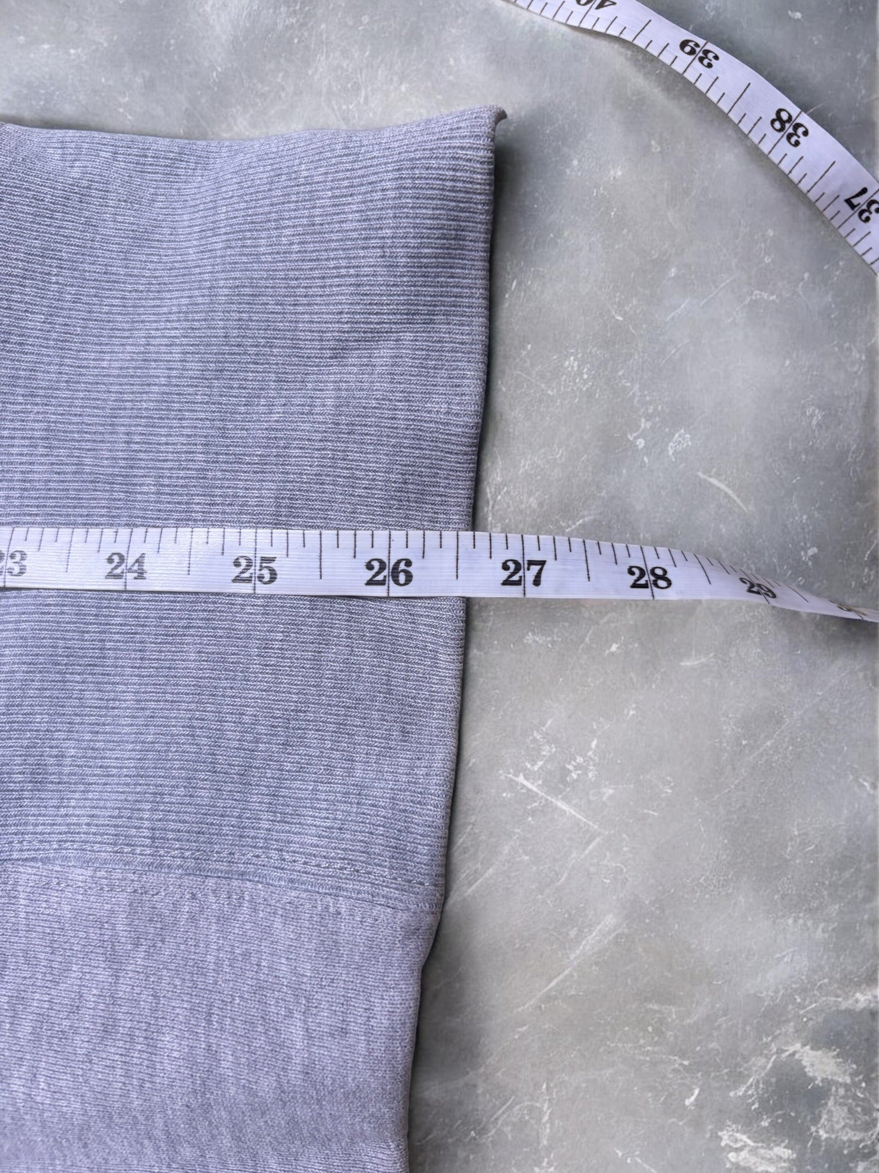Evisu Vintage Back Print White Grey Zip up Hoodie