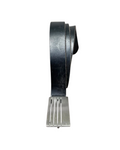 Vintage Next Leather Belt With Statement Buckle - 40W