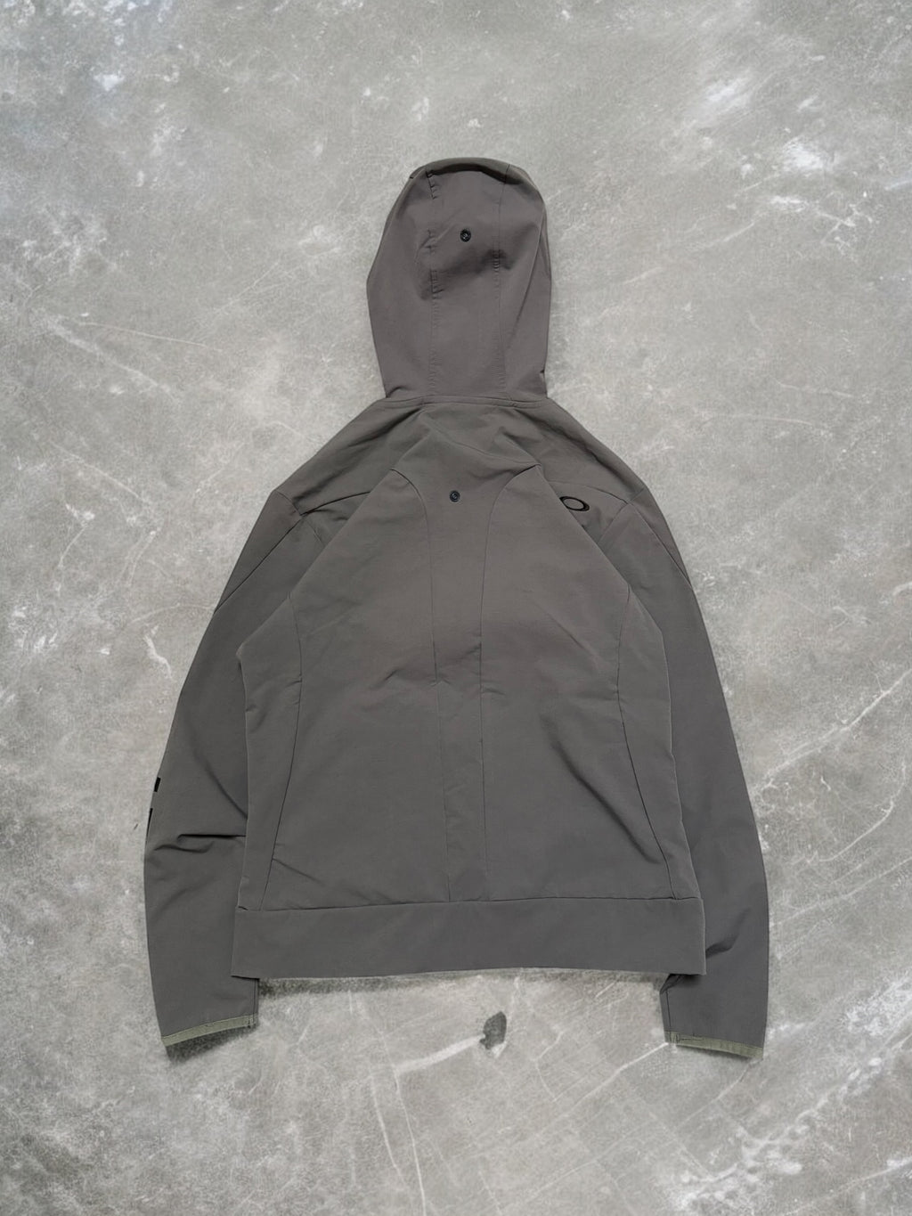 Vintage Oakley Grey Technical Ninja Hoodie