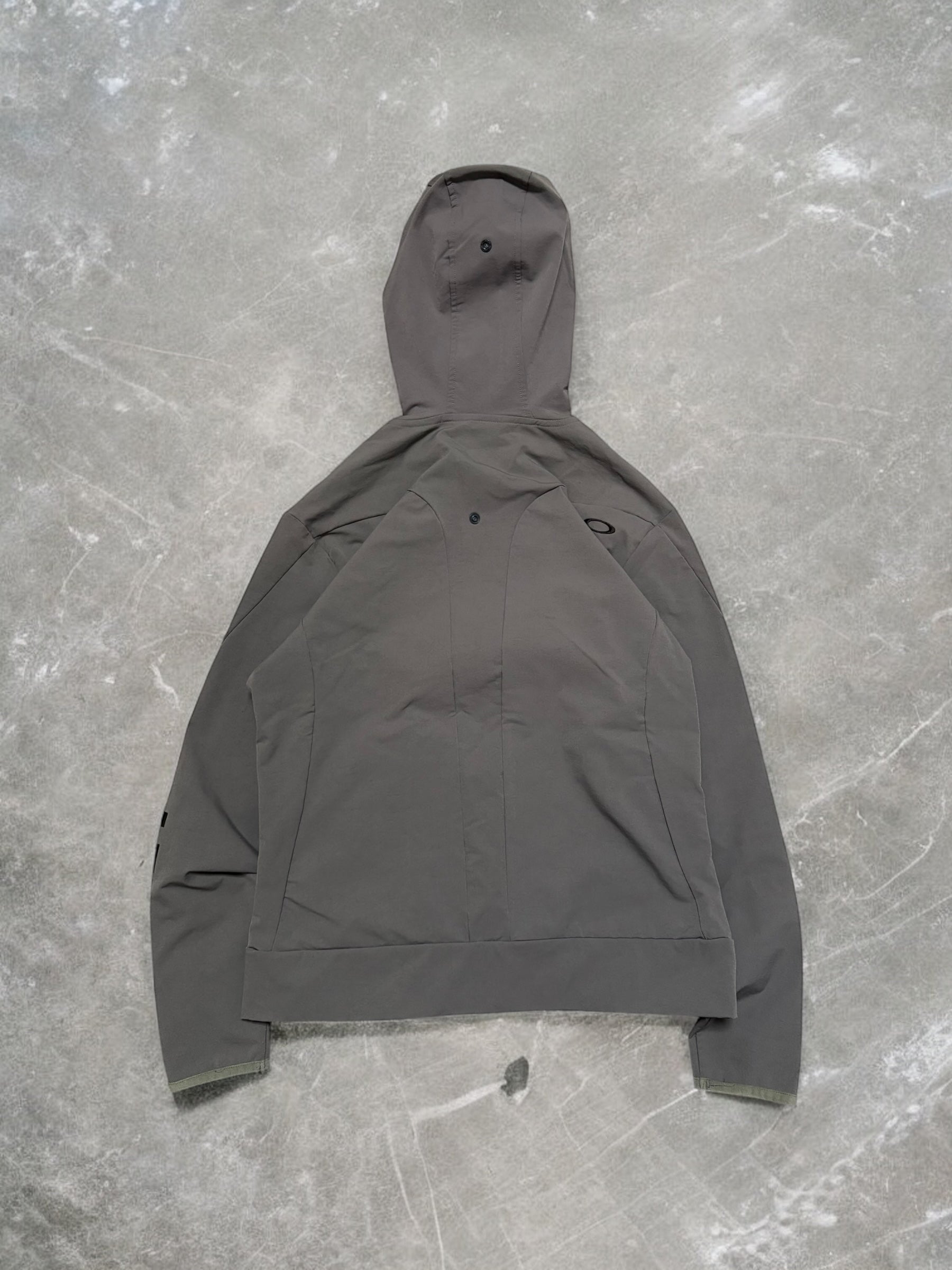 Vintage Oakley Grey Technical Ninja Hoodie