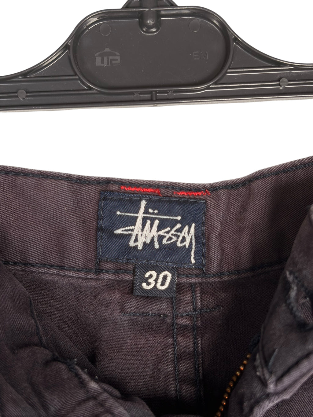 Stussy Premium Washed Grey Cargo Shorts