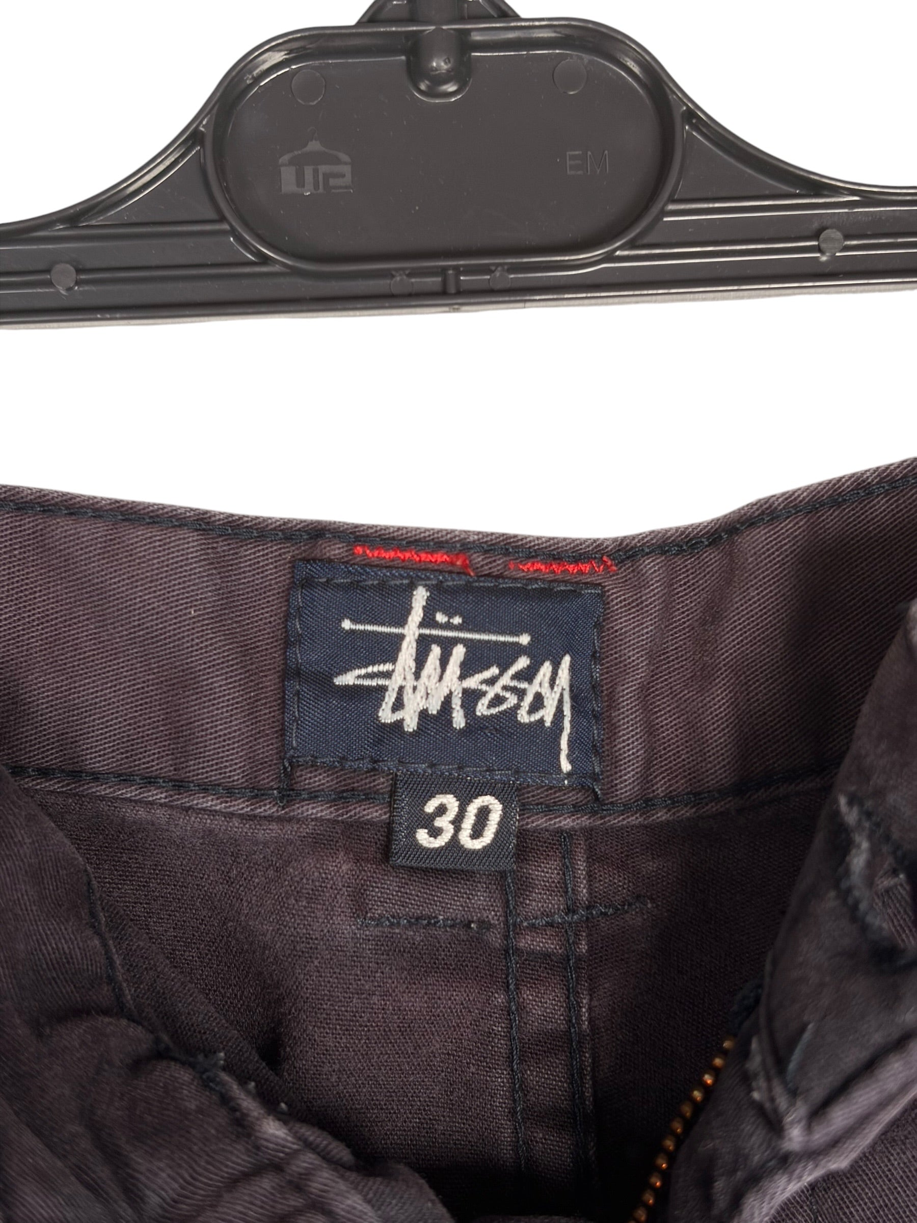 Stussy Premium Washed Grey Cargo Shorts
