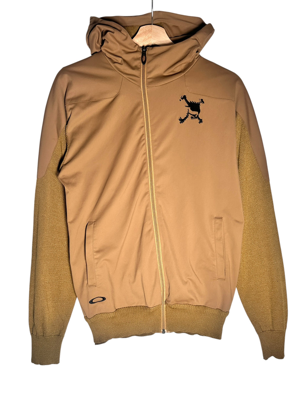 Oakley Y2K Zip Up Mustard Brown Jacket
