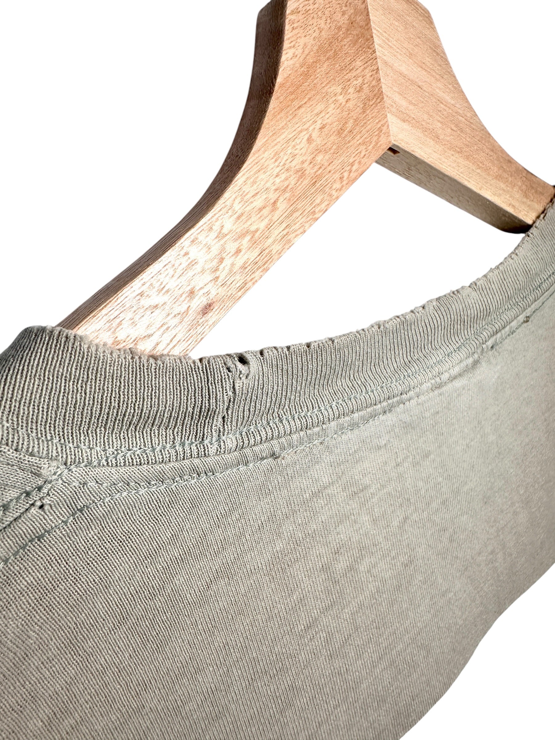 Supreme FW2013 Easter Island Olive Long Sleeve Tee