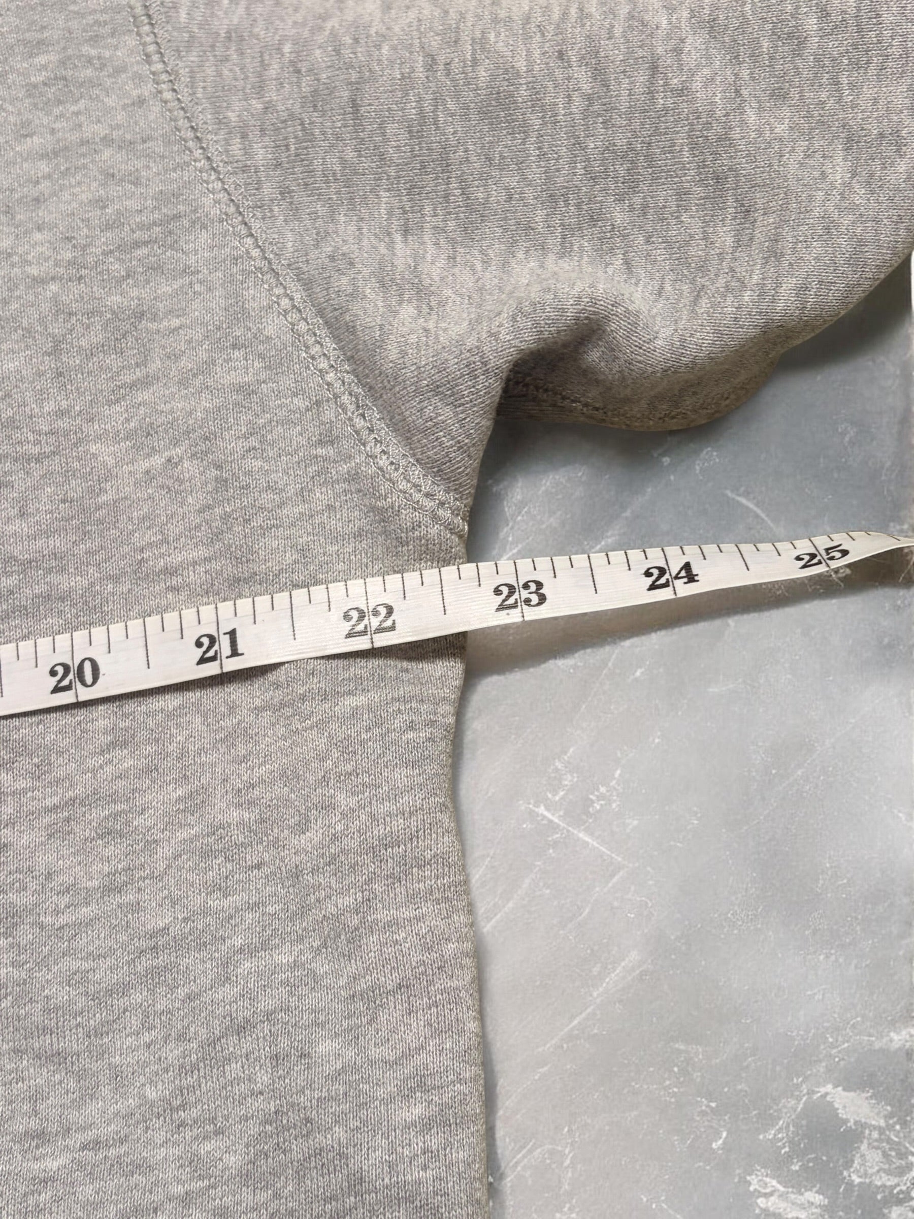 Evisu Vintage Back Print White Grey Zip up Hoodie