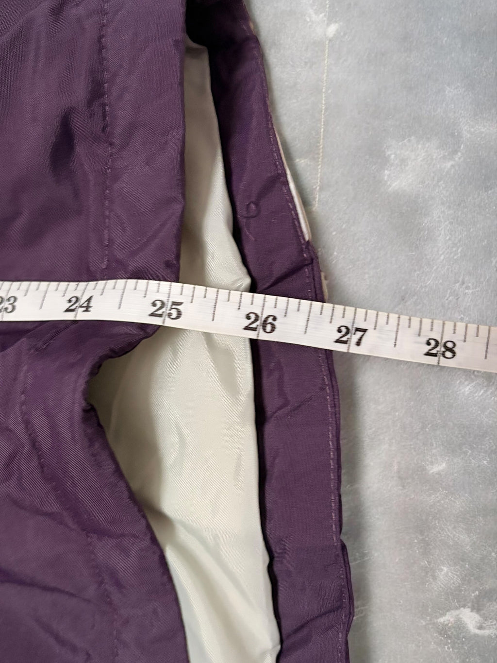 Columbia Vintage Panelled Purple White Technical Ski Coat