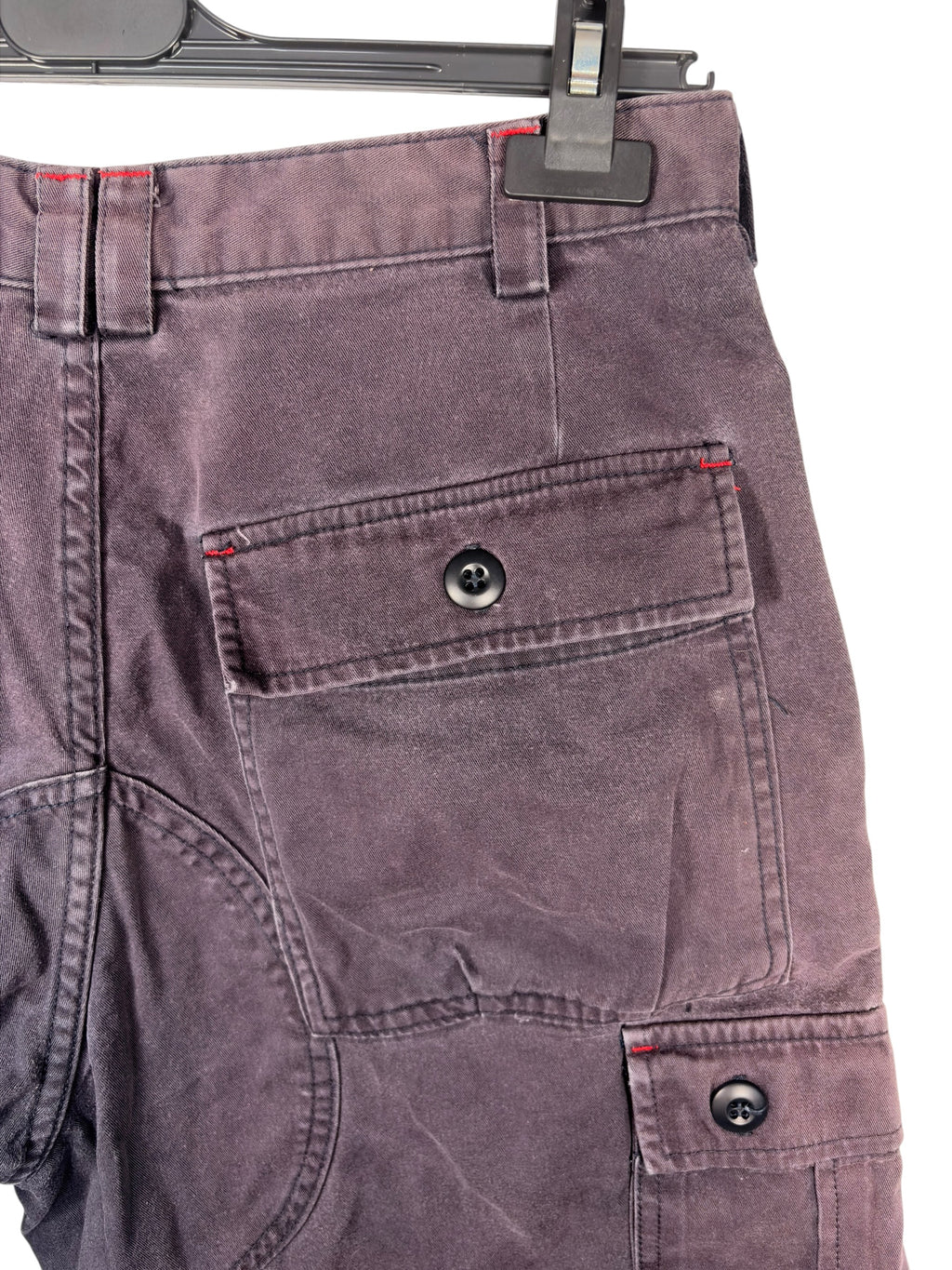 Stussy Premium Washed Grey Cargo Shorts