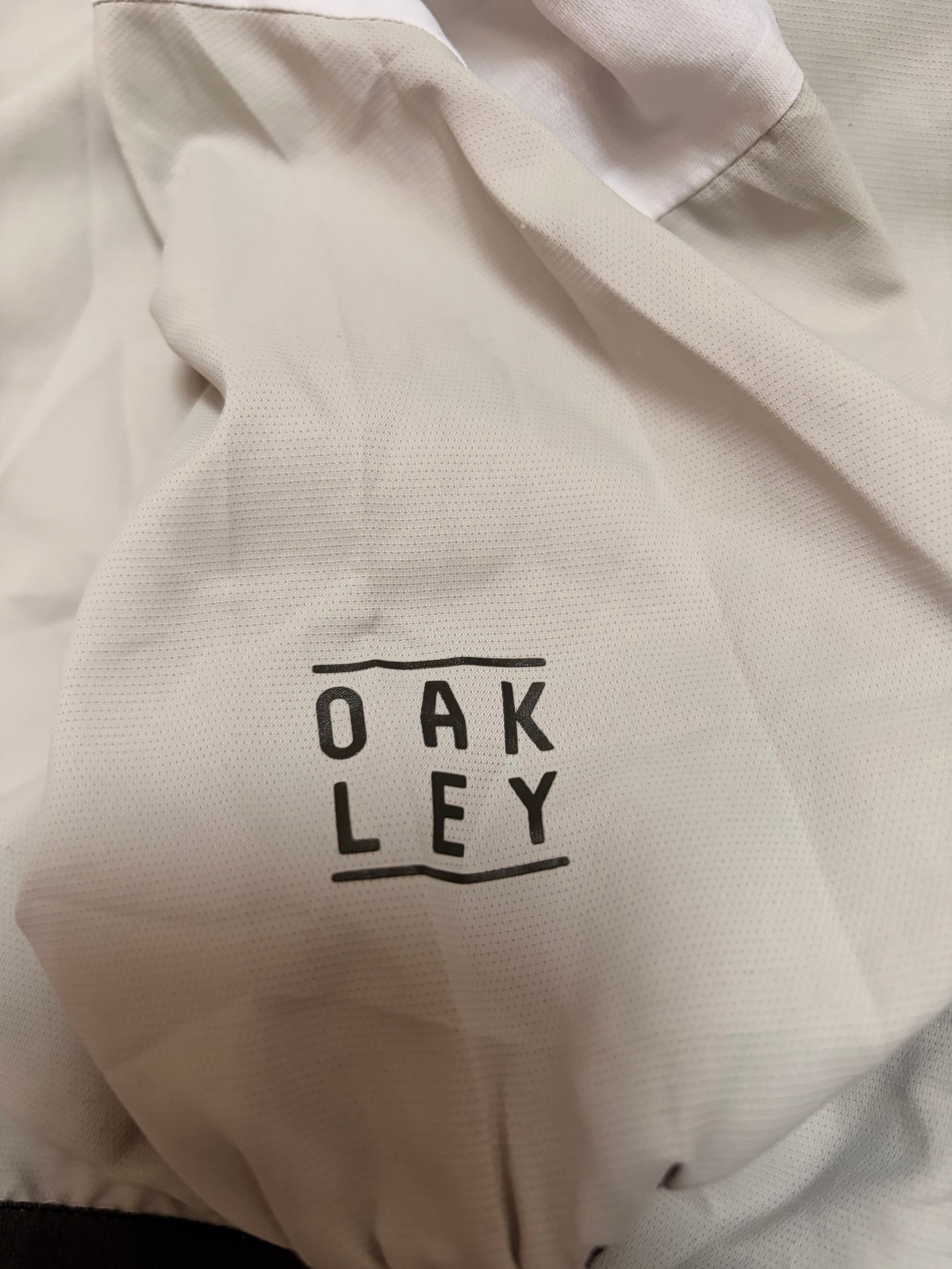 Oakley Grey & White Panelled Technical Jacket