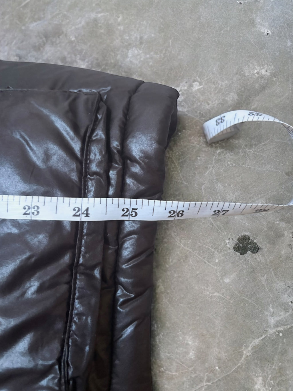 Vintage Avirex Dark Brown Fur Puffer Jacket