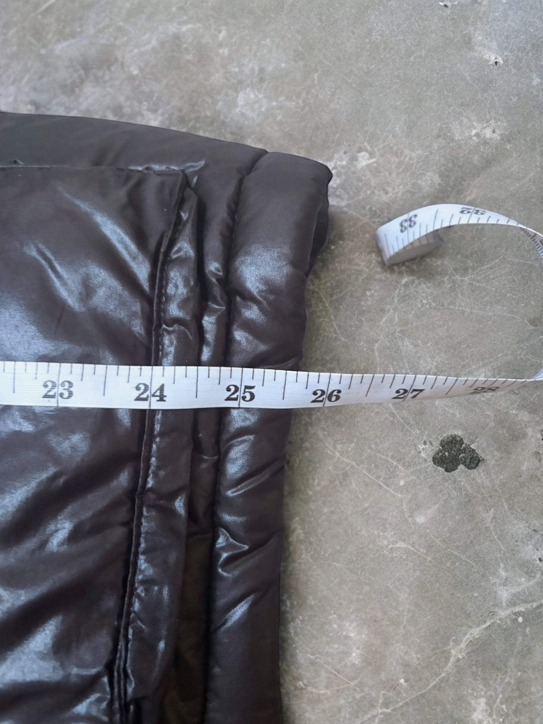 Vintage Avirex Dark Brown Fur Puffer Jacket