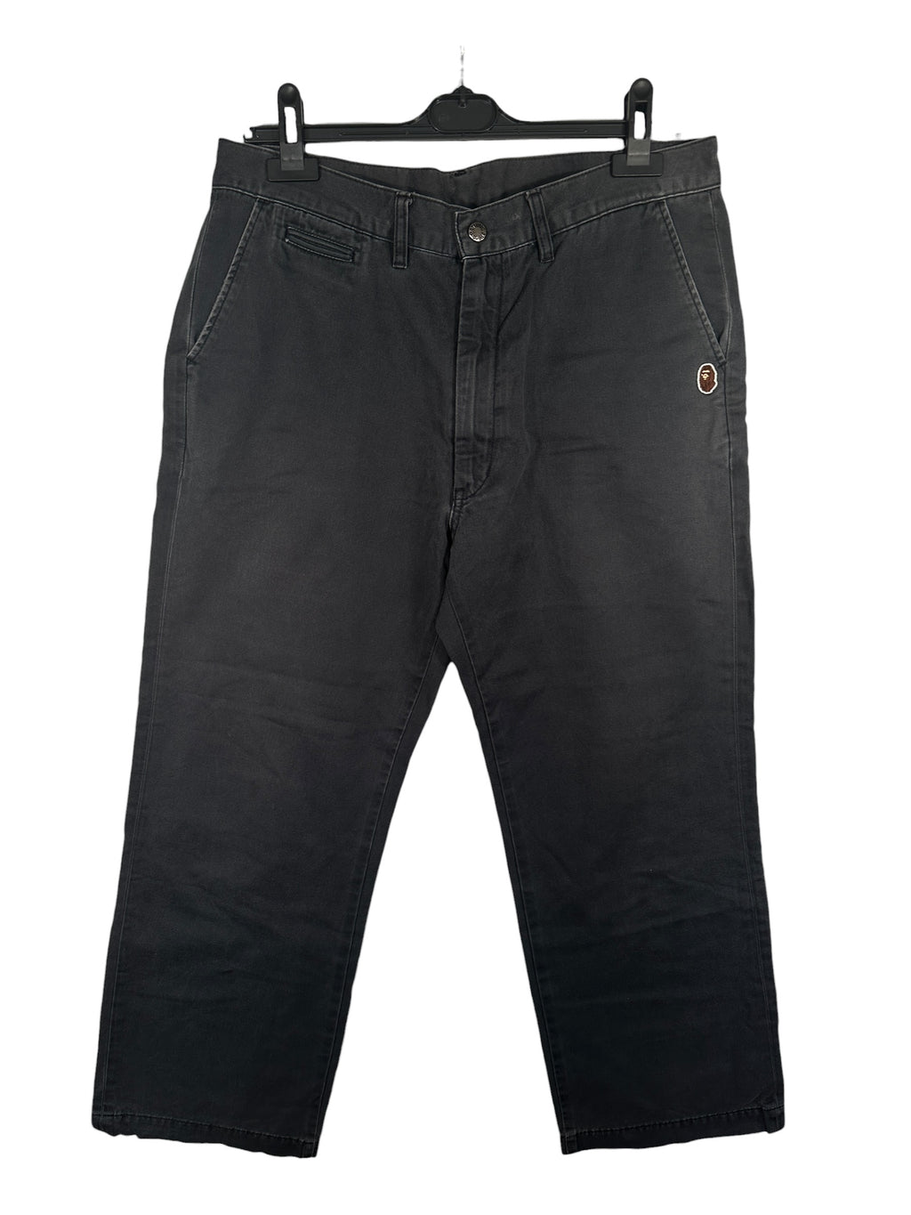 BAPE Premium Black Washed Jeans