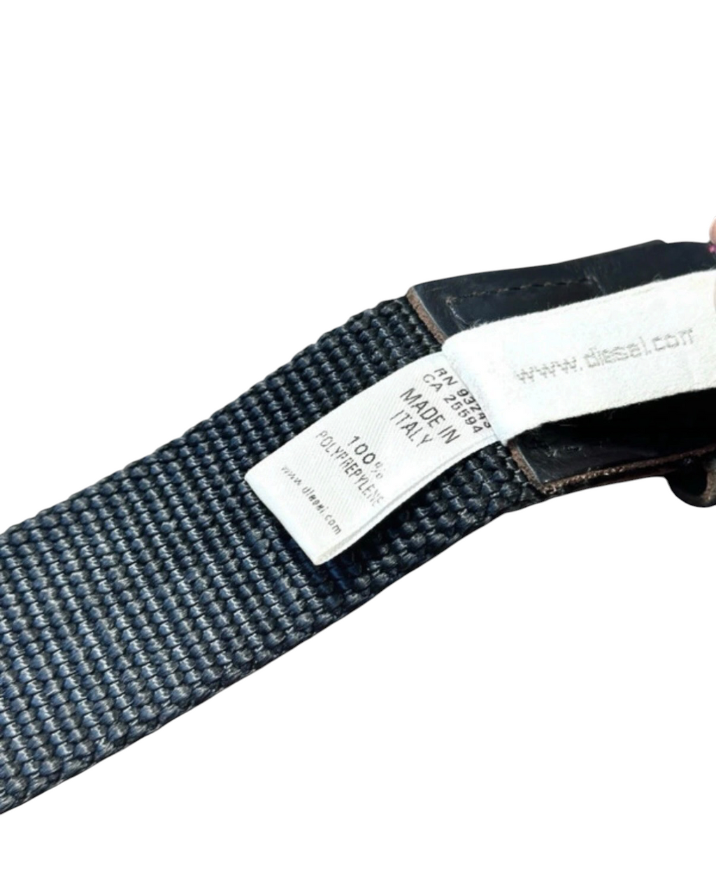 Diesel Black Woven Belt Leather
Details - 34W