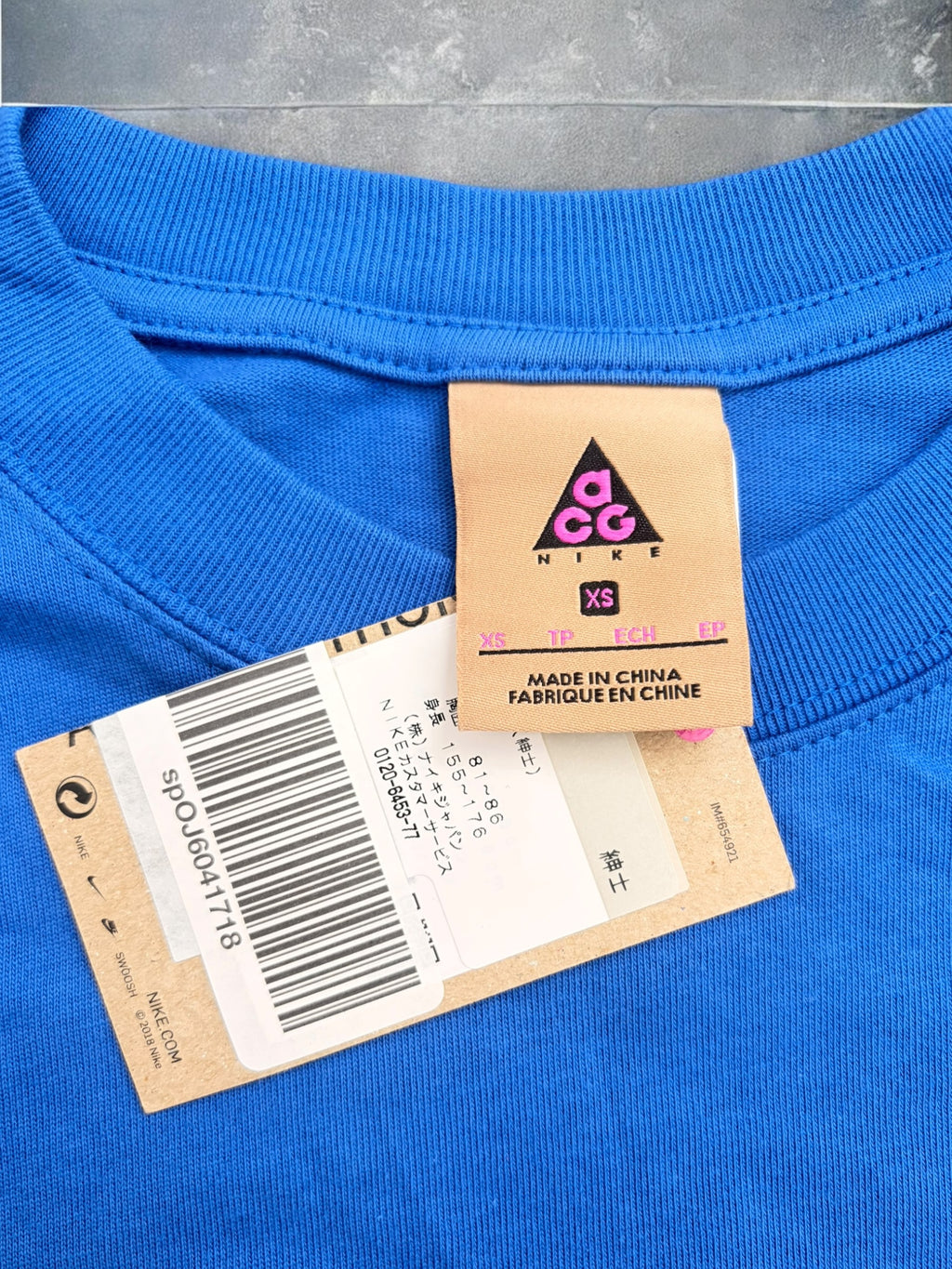 Nike ACG Print BNWT Blue Tee