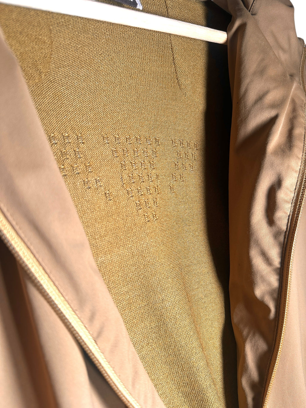 Oakley Y2K Zip Up Mustard Brown Jacket