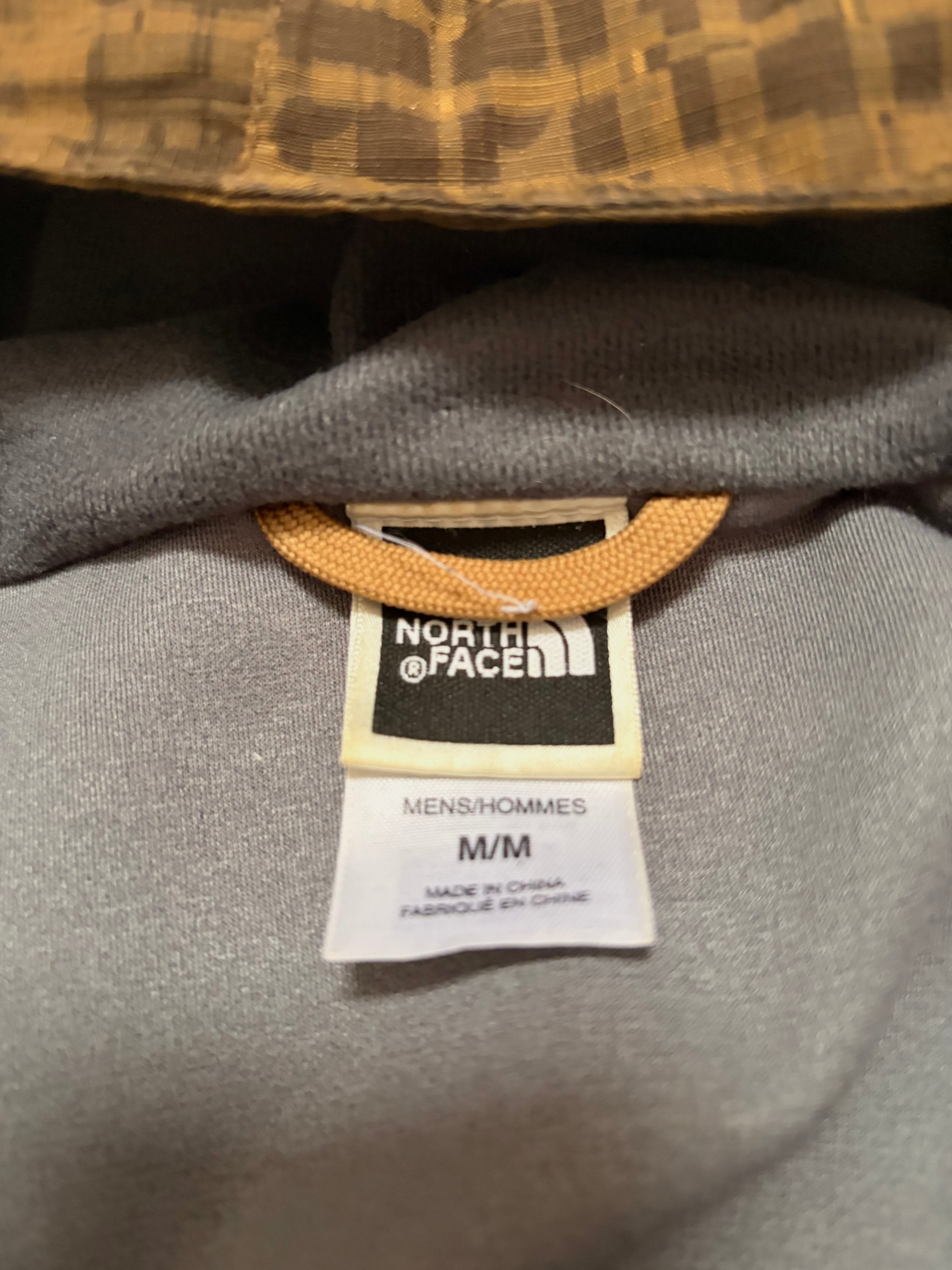 Vintage The North Face Brown Plaid Technical Ski Jacket
