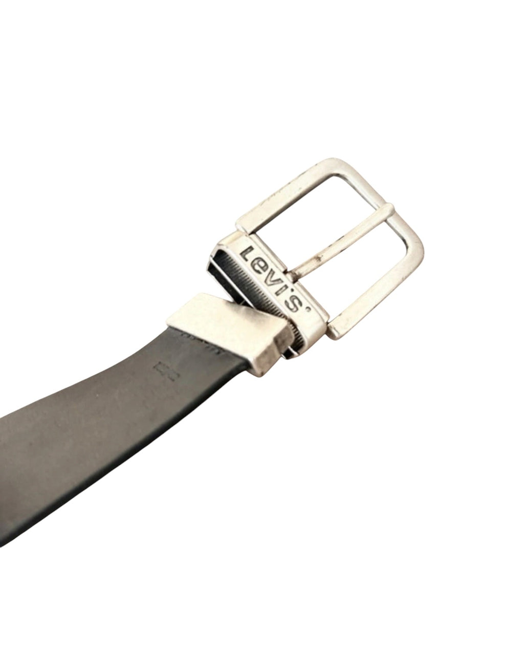 Vintage Levi’s Reversible Black & Brown Leather Belt — 42W