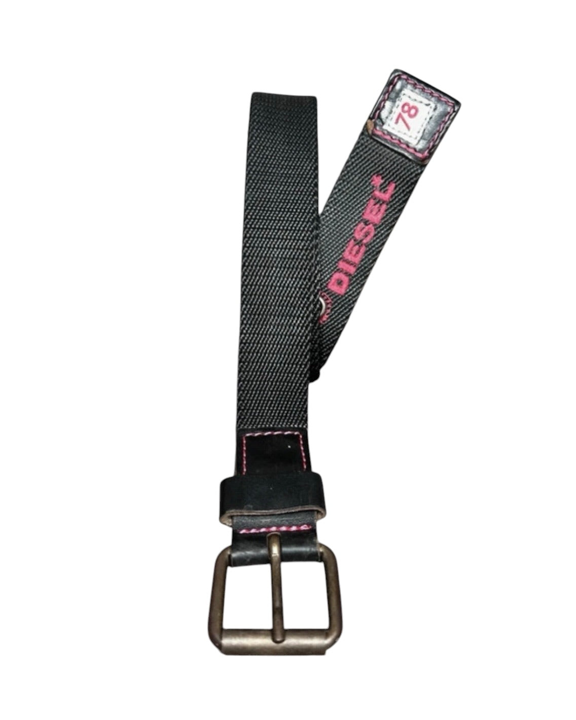 Diesel Black Woven Belt Leather
Details - 34W