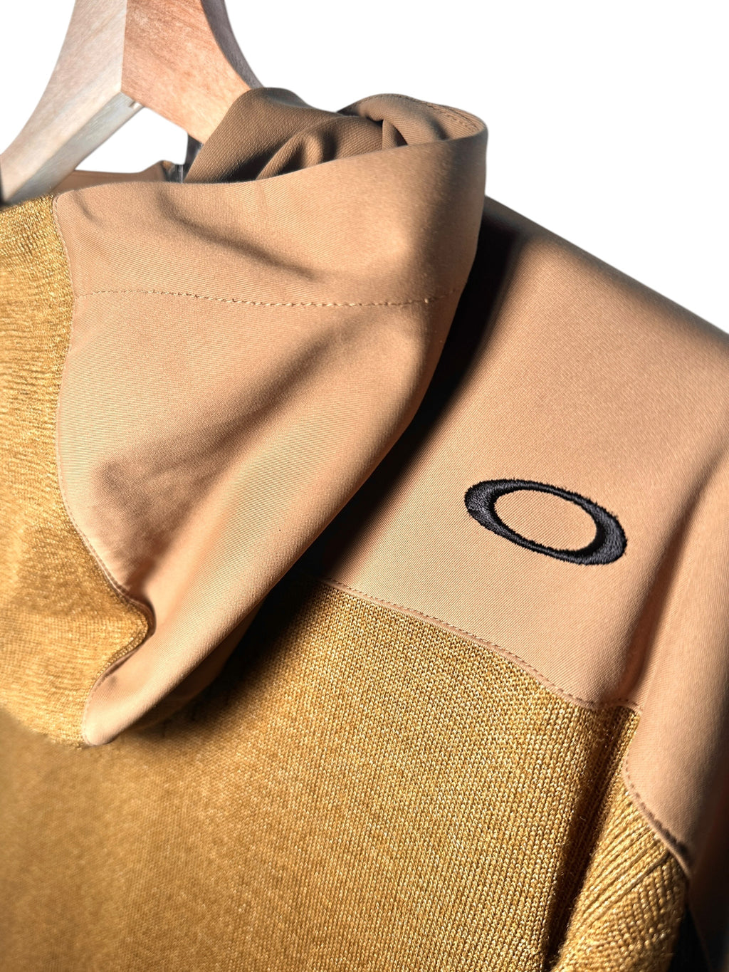 Oakley Y2K Zip Up Mustard Brown Jacket