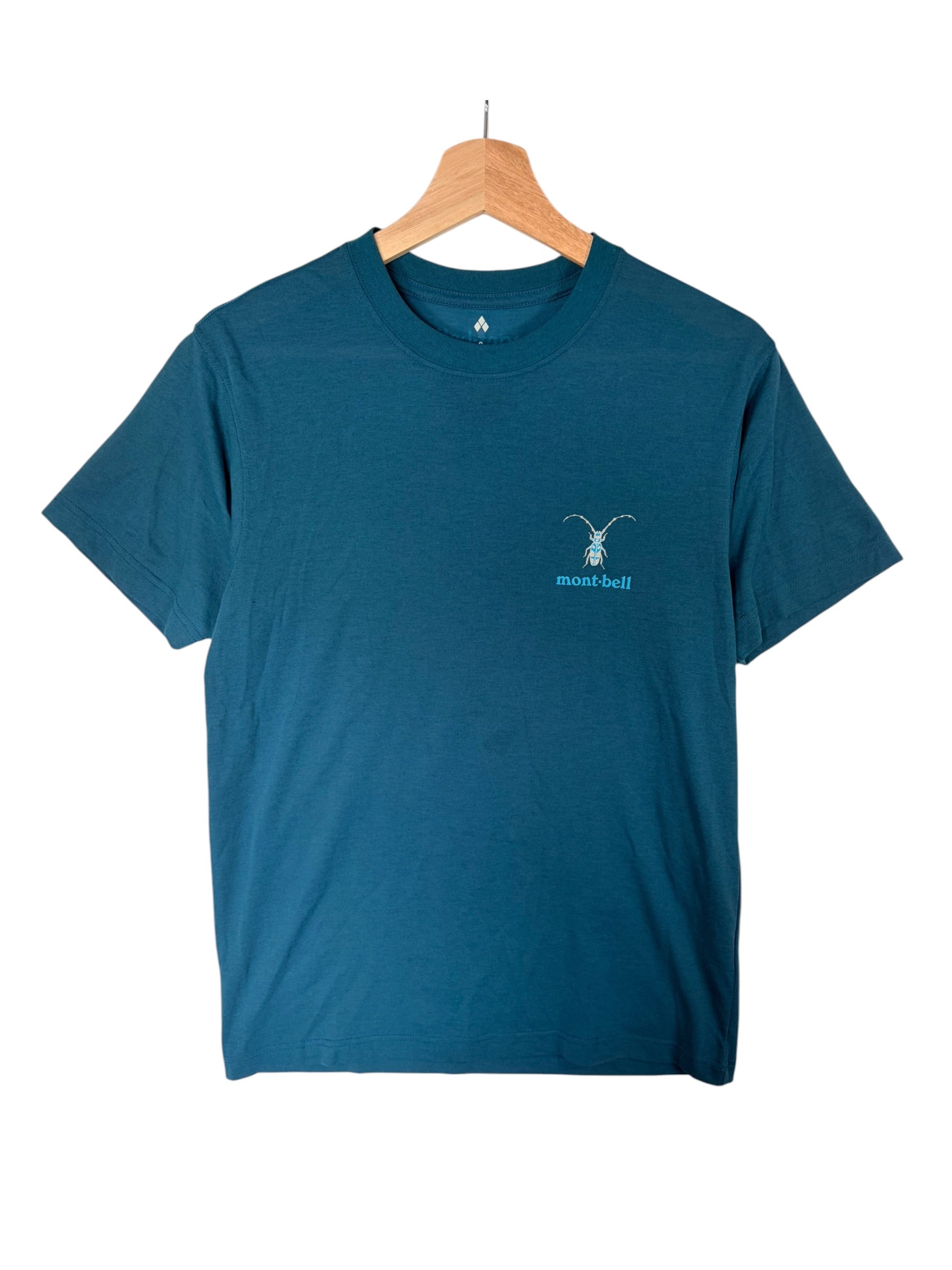 Montbell Vintage Japanese Blue Beetle Tee