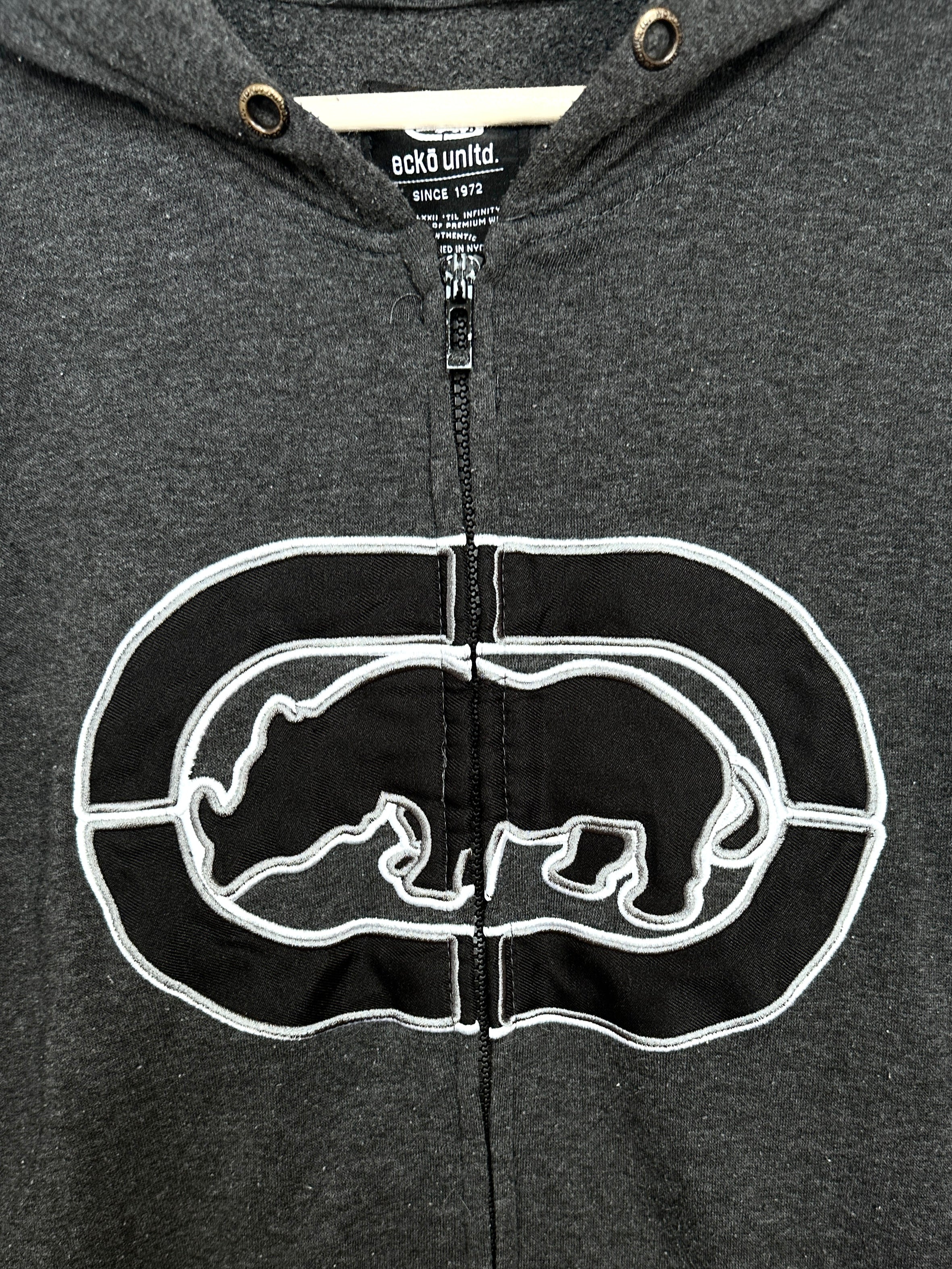 Ecko Unltd Vintage Grey Hoodie