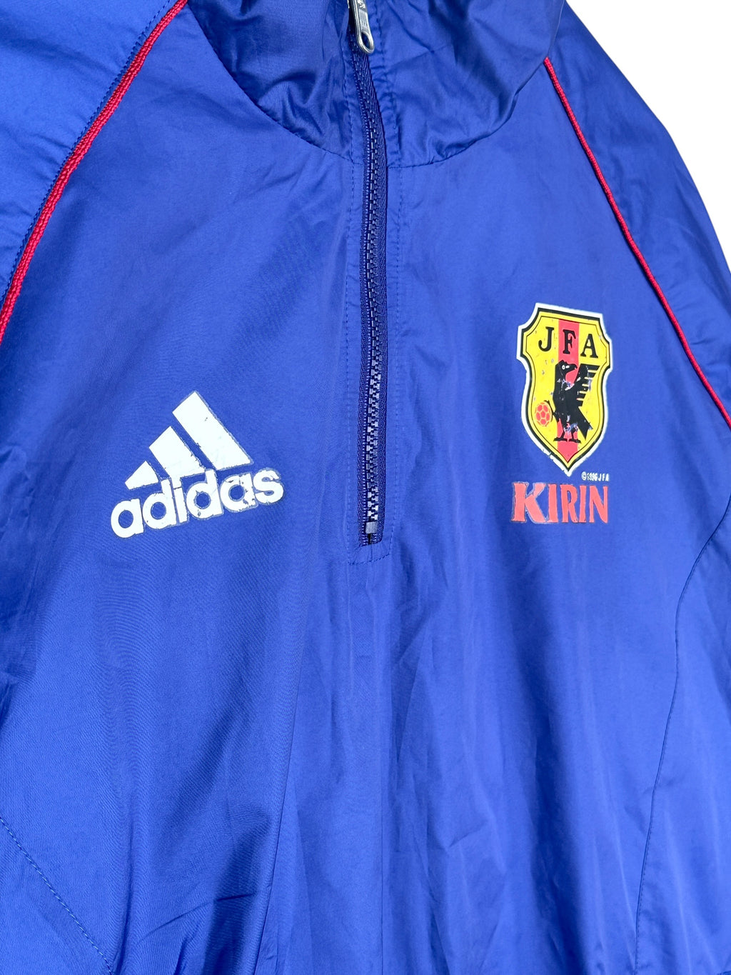 Adidas Vintage Japan Trim Lined Blue Track Jacket