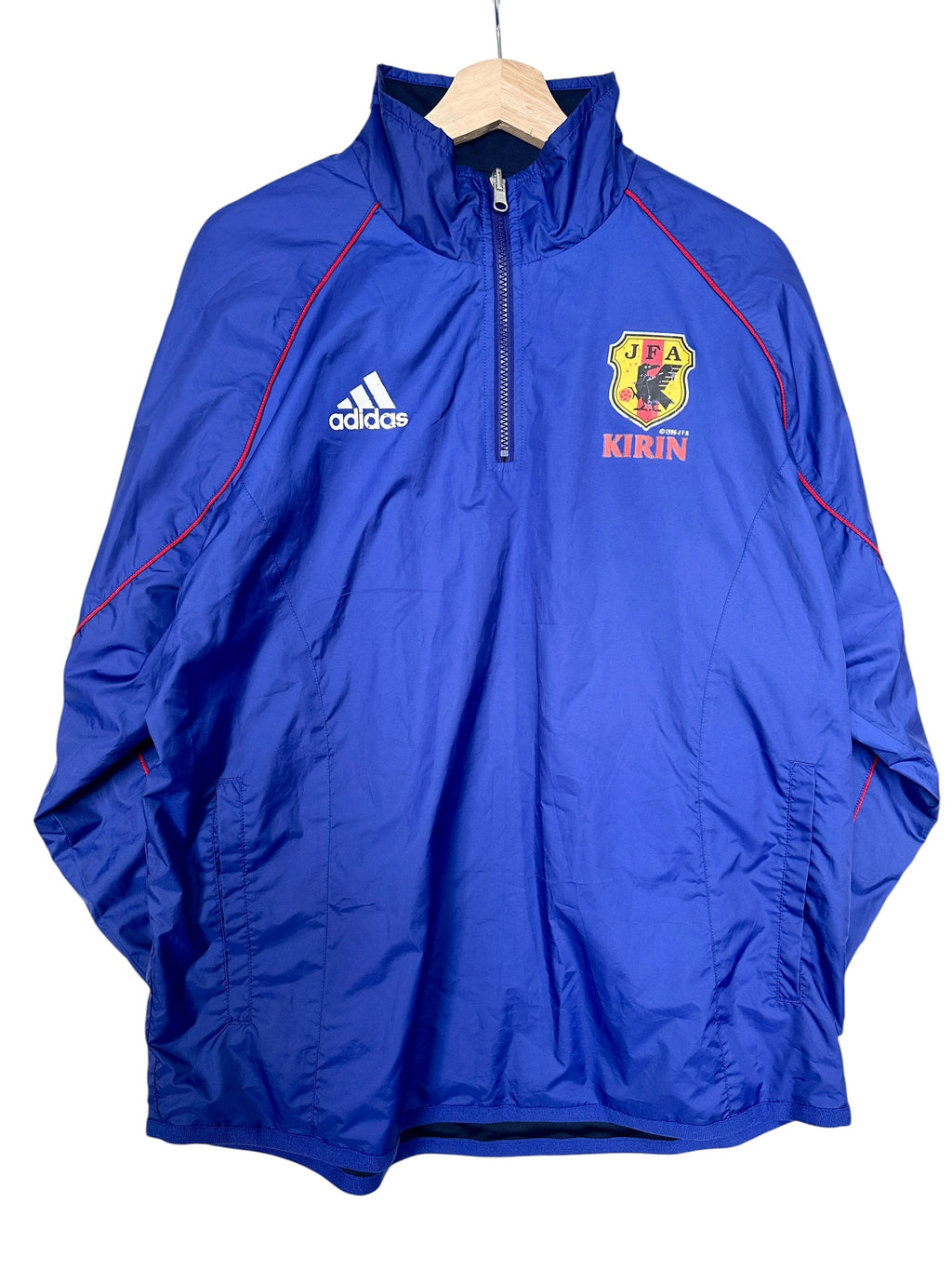 Adidas Vintage Japan Trim Lined Blue Track Jacket