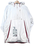 Umbro Vintage White Red Ski Coat