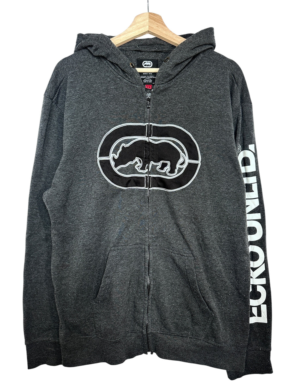 Ecko Unltd Vintage Grey Hoodie