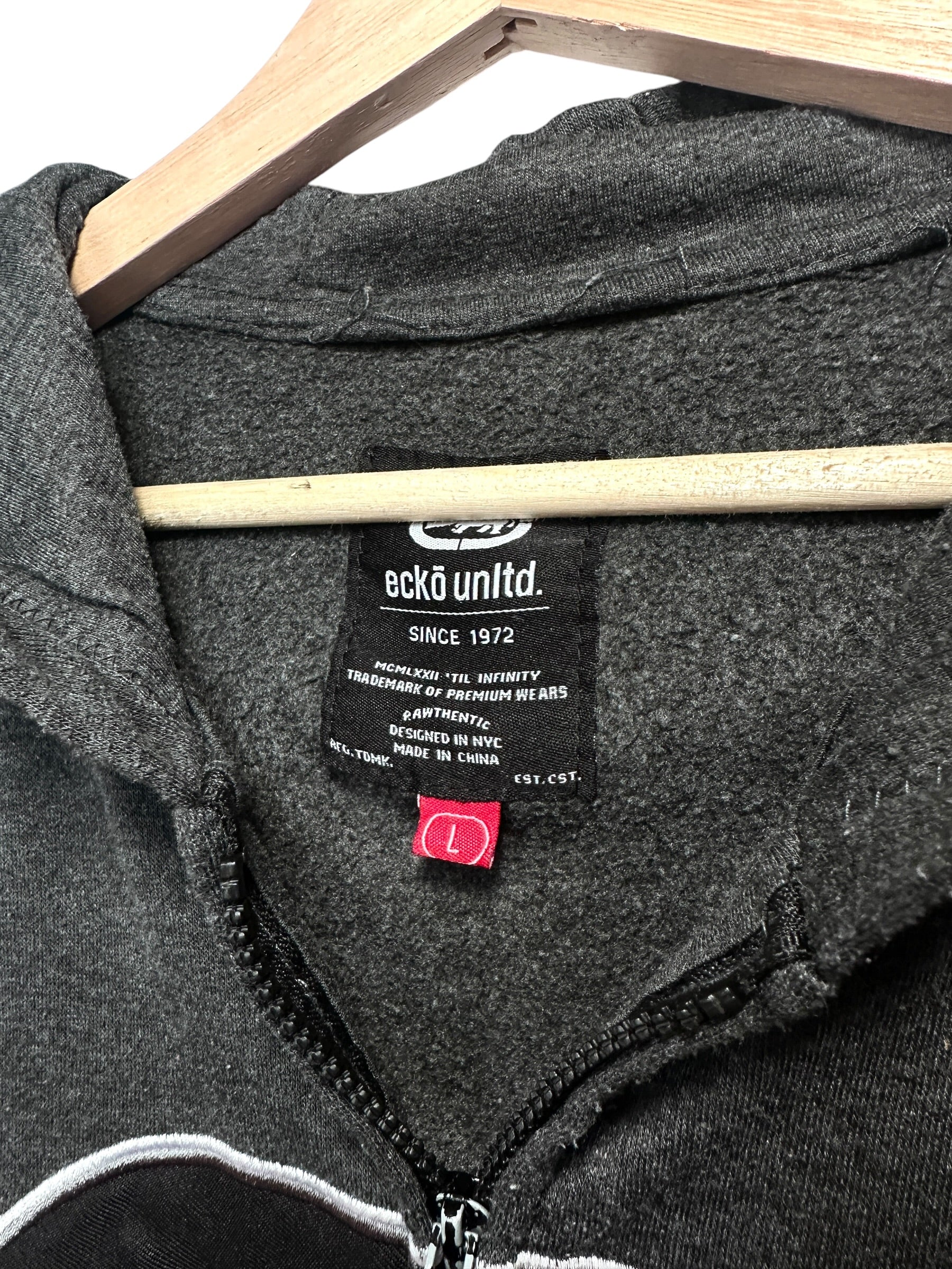 Ecko Unltd Vintage Grey Hoodie