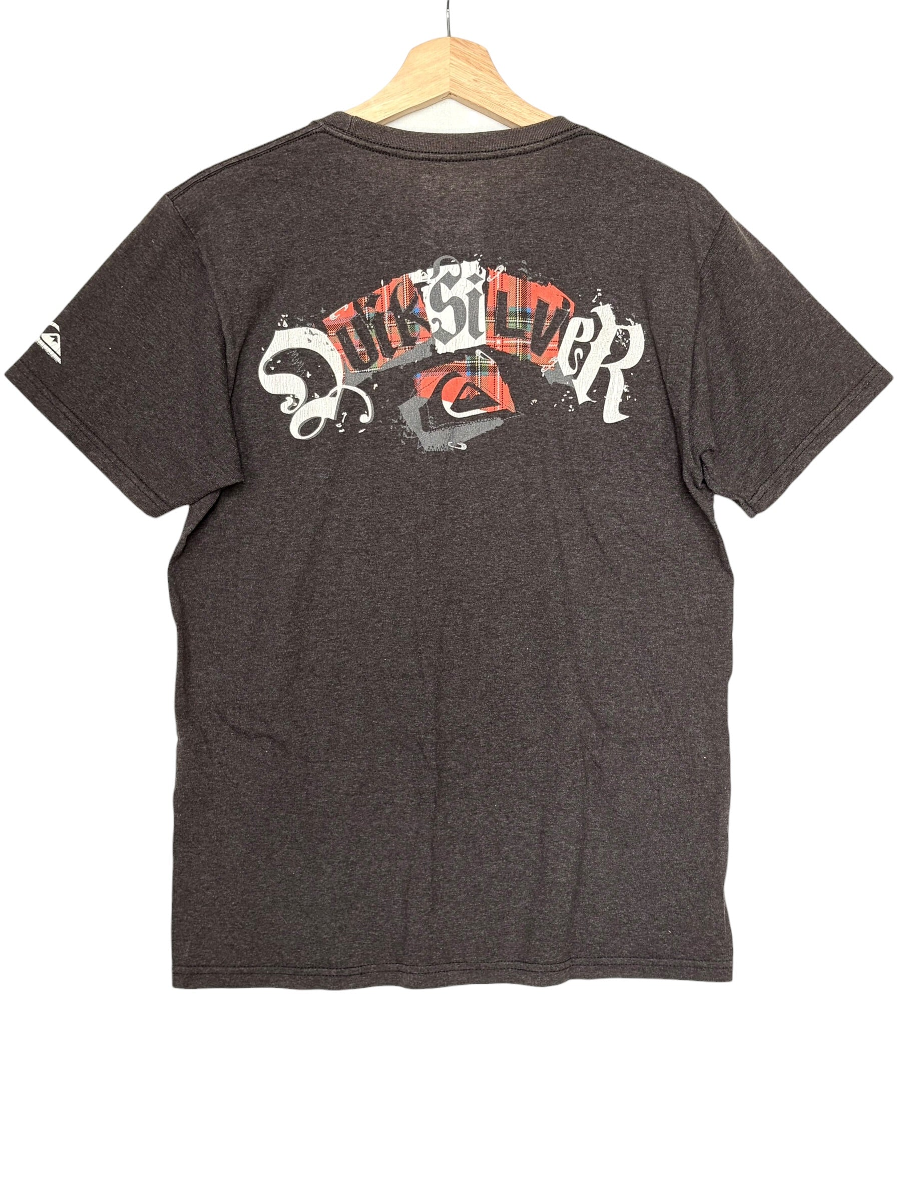 Quicksilver Vintage Graphic Dark Grey Tee