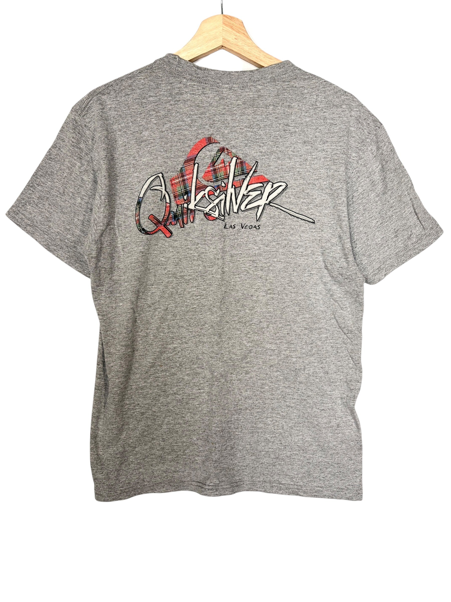 Quicksilver Vintage Graphic Grey Tee