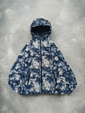 North Face Cloud Camo Grey Blue Technical Jacket